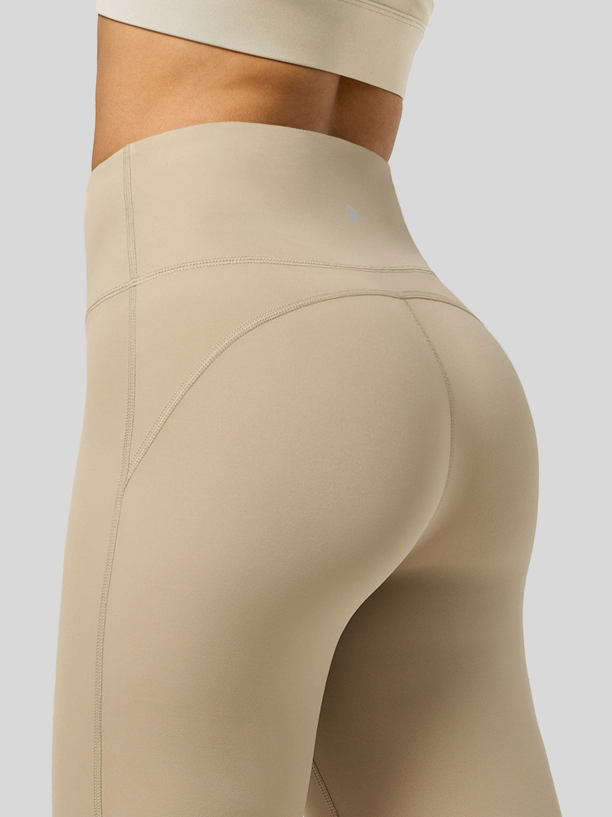 Willit Women's Butterflux Yoga Flare Leggings 29 Inch in khaki