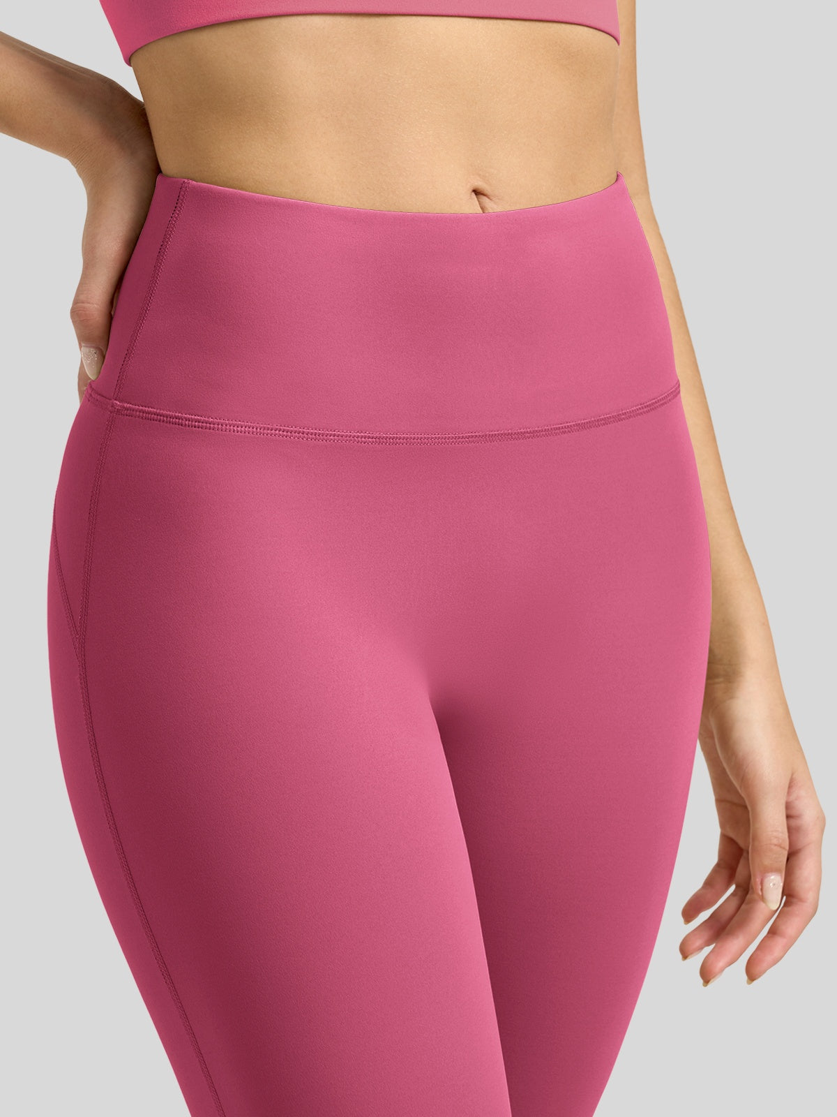 Willit Women's Butterflux Yoga Flare Leggings 30.5 Inch in red