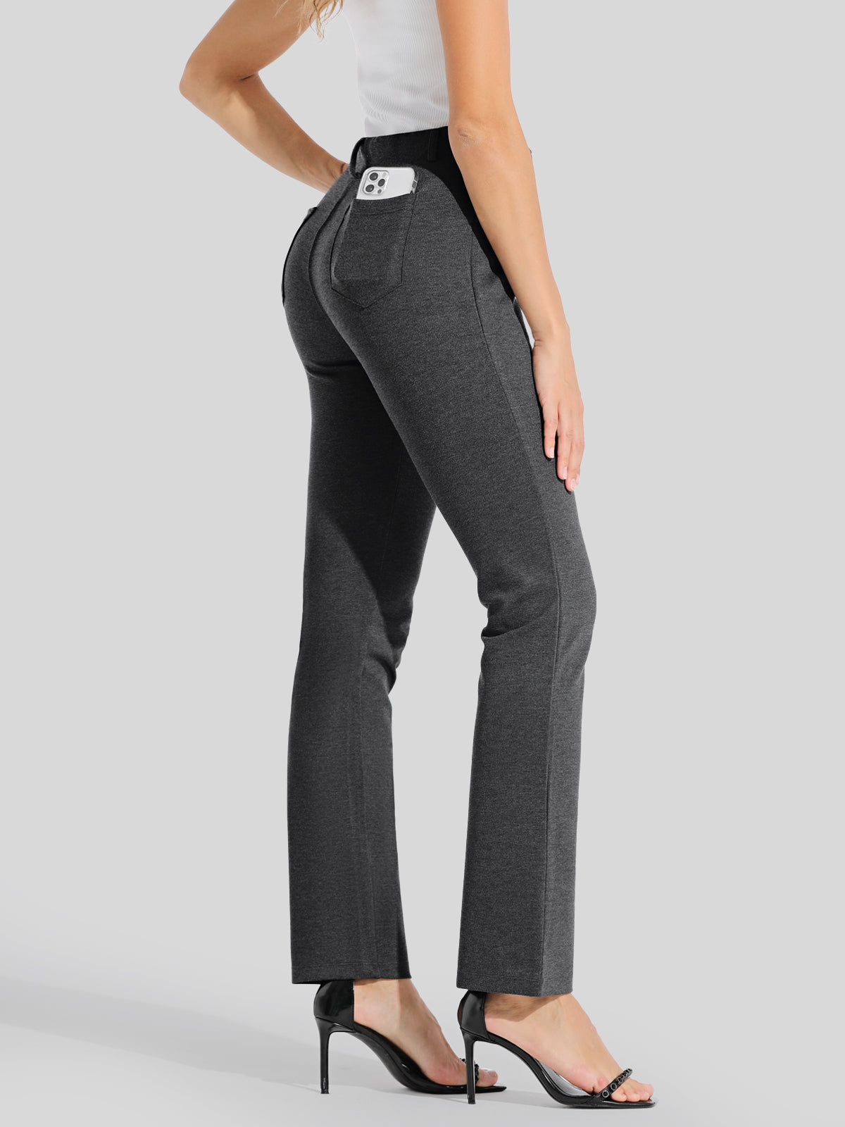 Women's Dress Yoga Pants Straight Leg 29 Inch