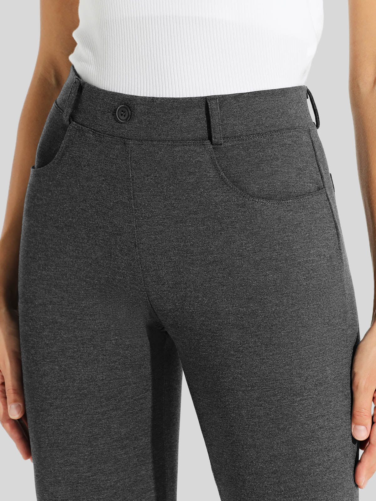 Women's Dress Yoga Pants Straight Leg 29 Inch