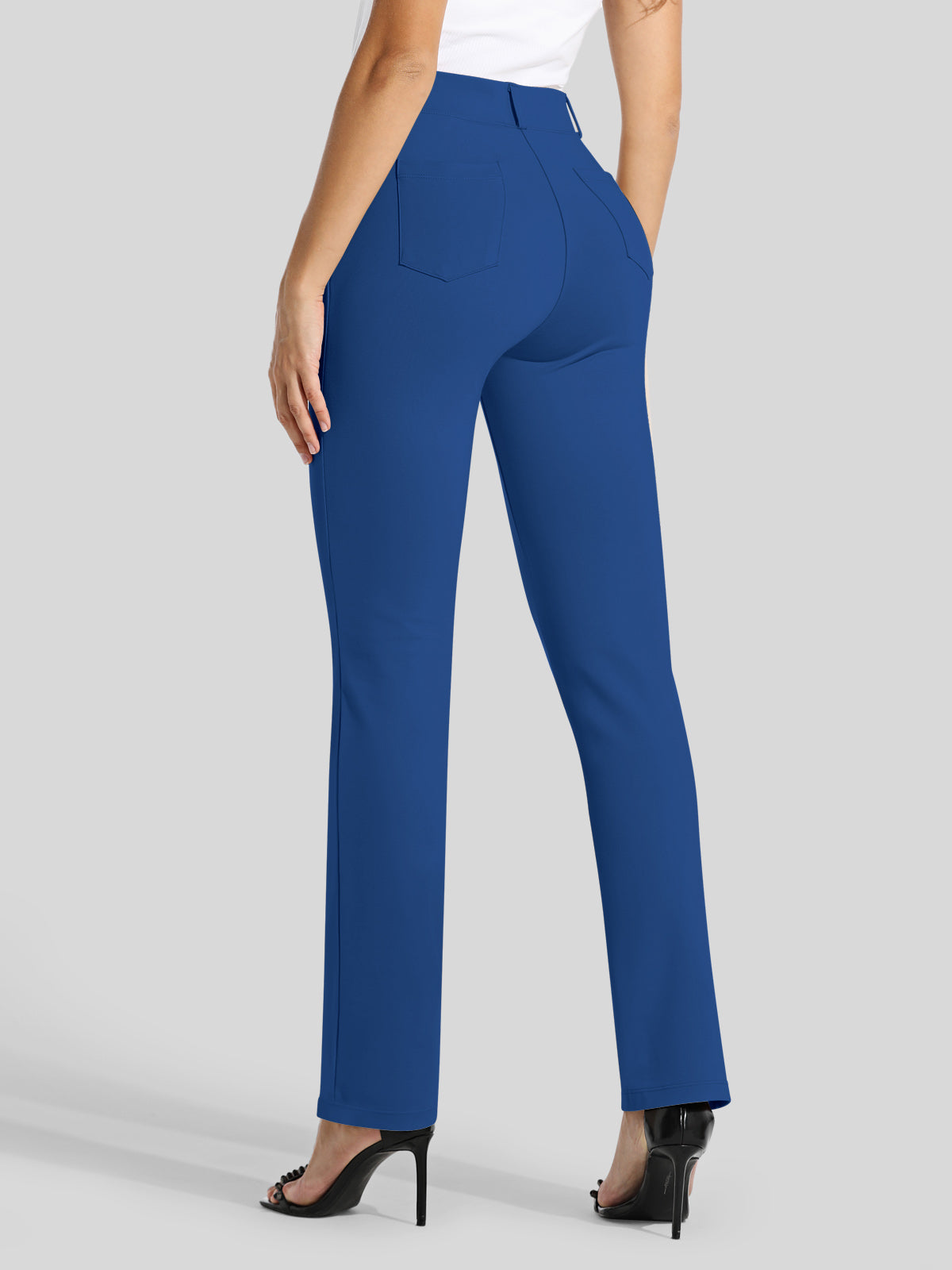 Women's Dress Yoga Pants Straight Leg 29 Inch