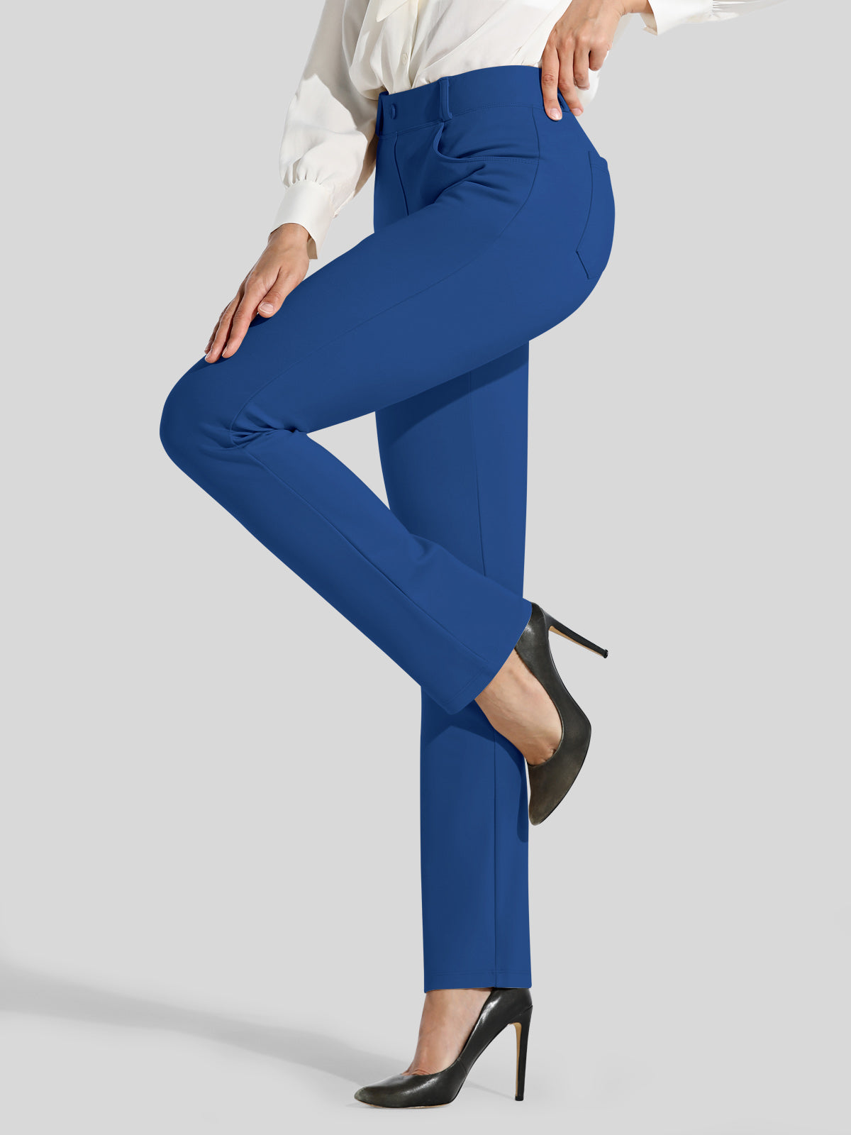 Women's Dress Yoga Pants Straight Leg 29 Inch