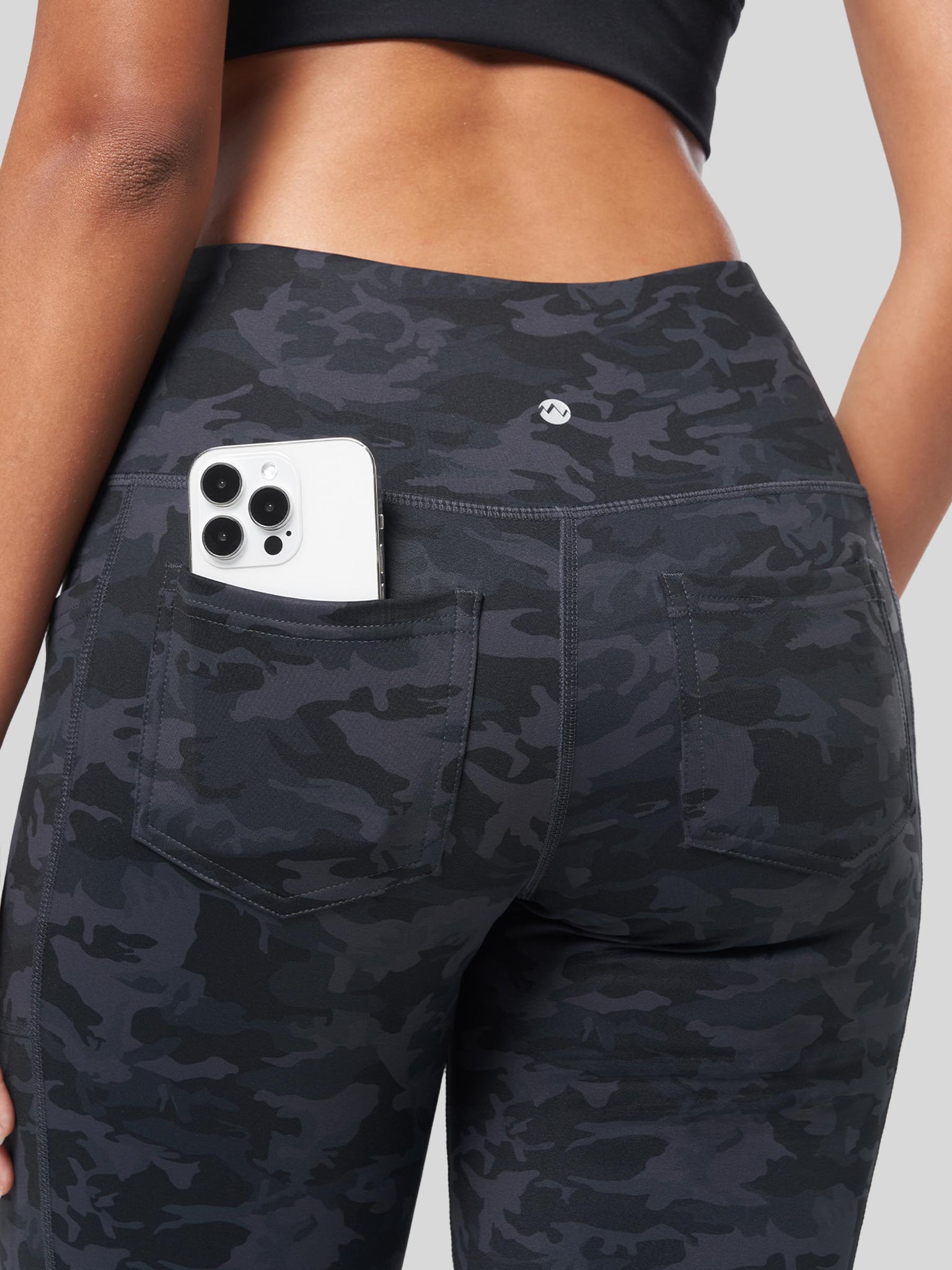 Women's Fleece Lined Crossover Flared Leggings