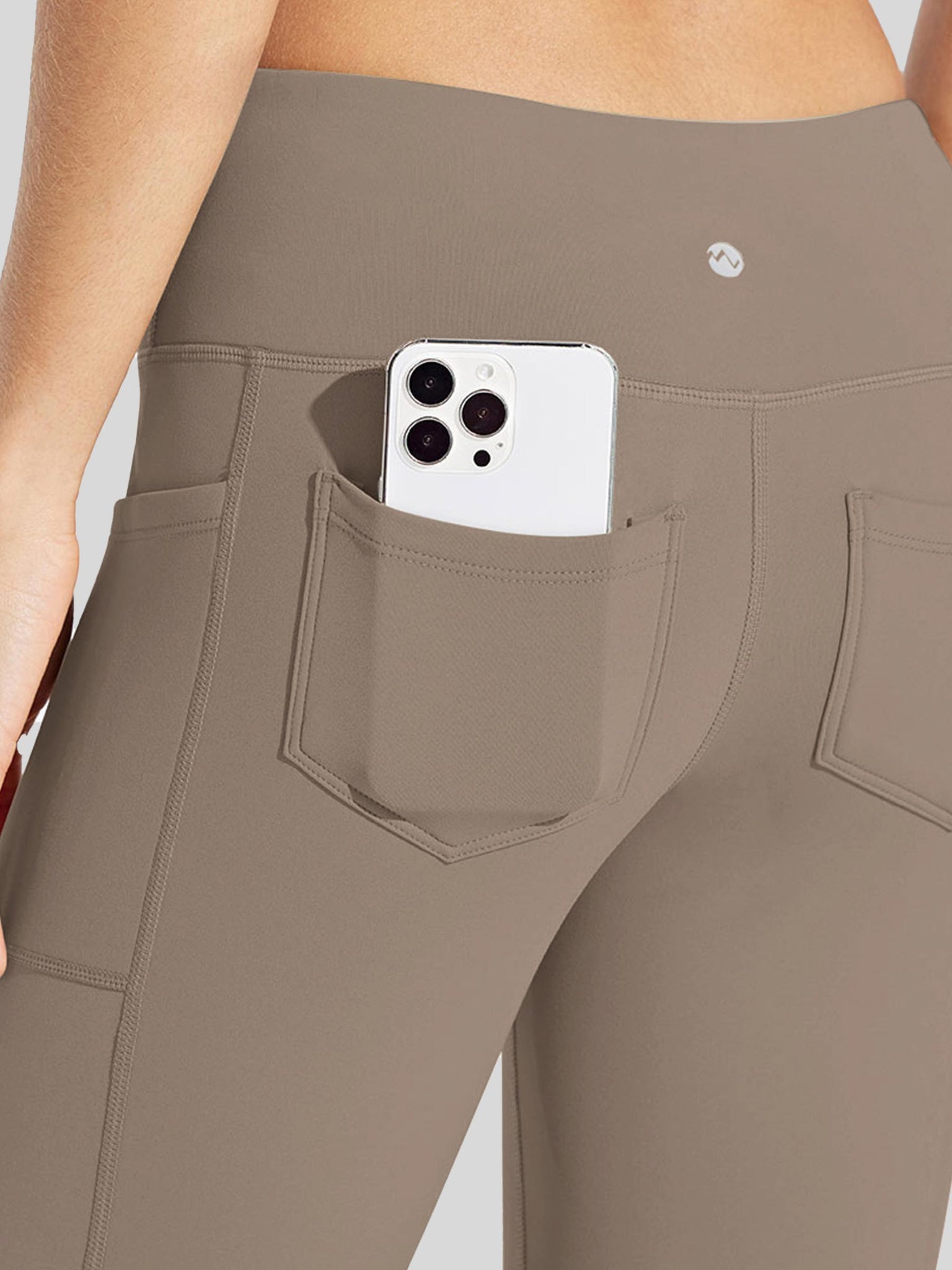 Women's Fleece Lined Crossover Flared Leggings