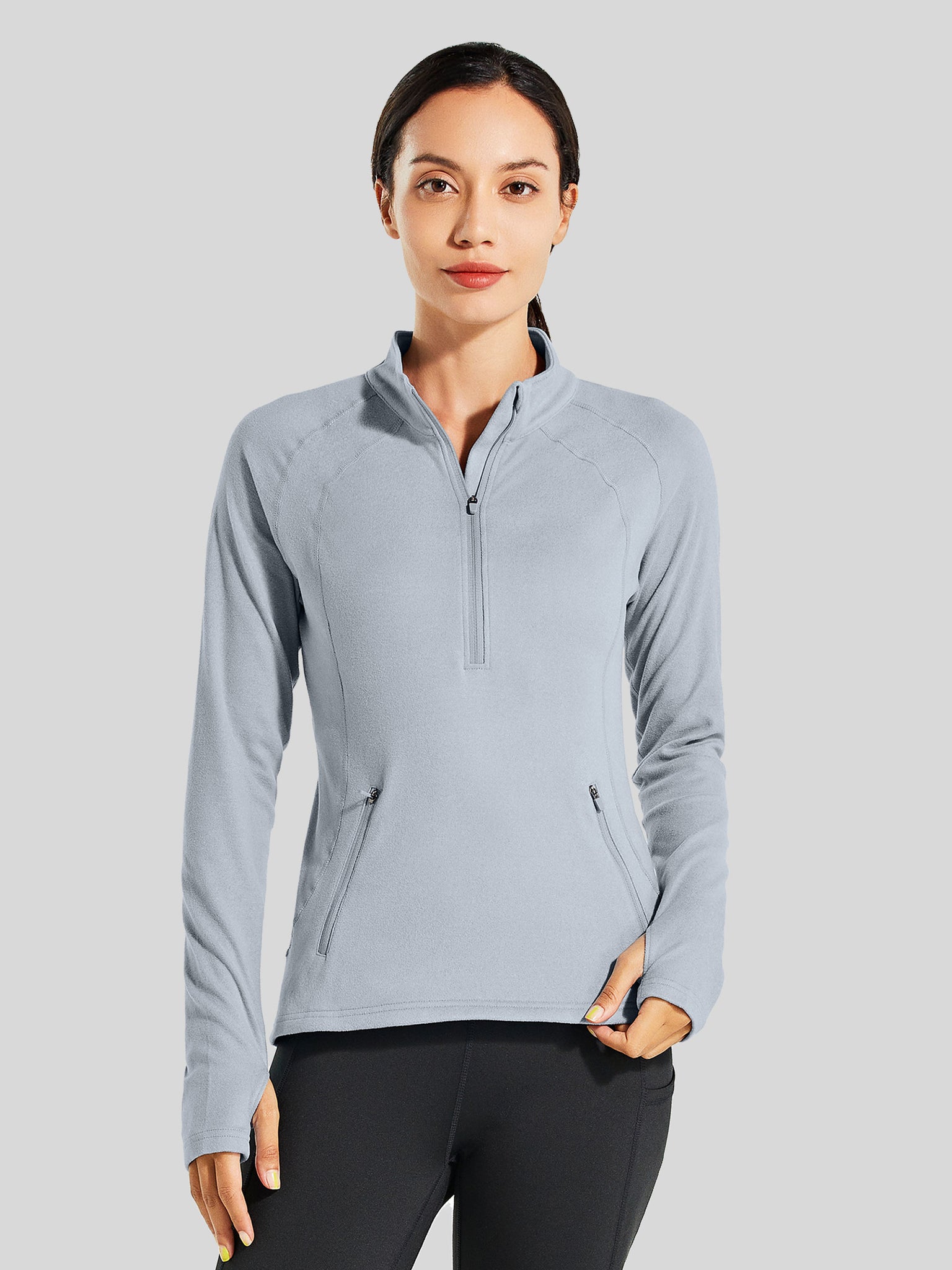 Women's Fleece Pullover Half Zip