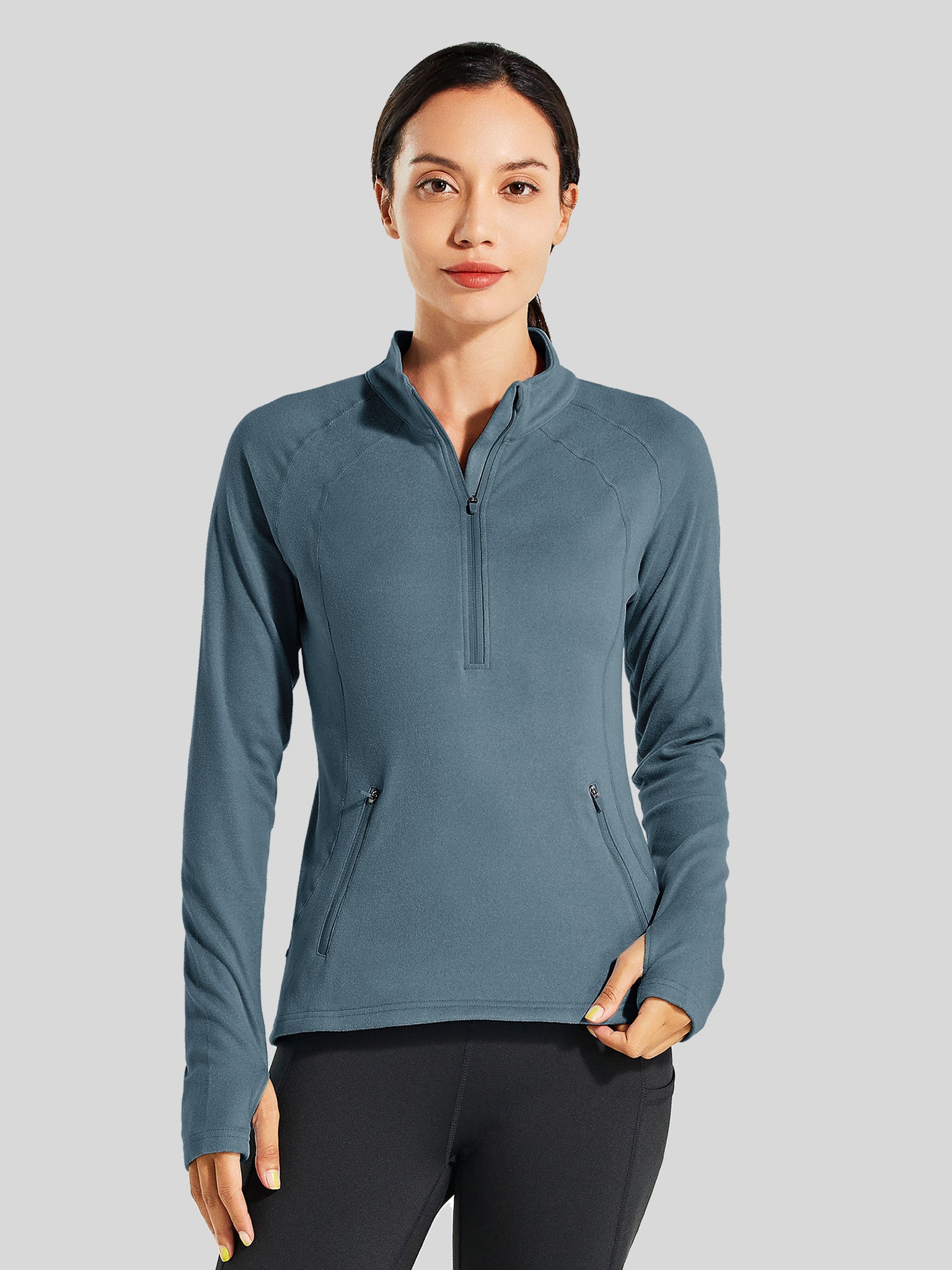 Women's Fleece Pullover Half Zip