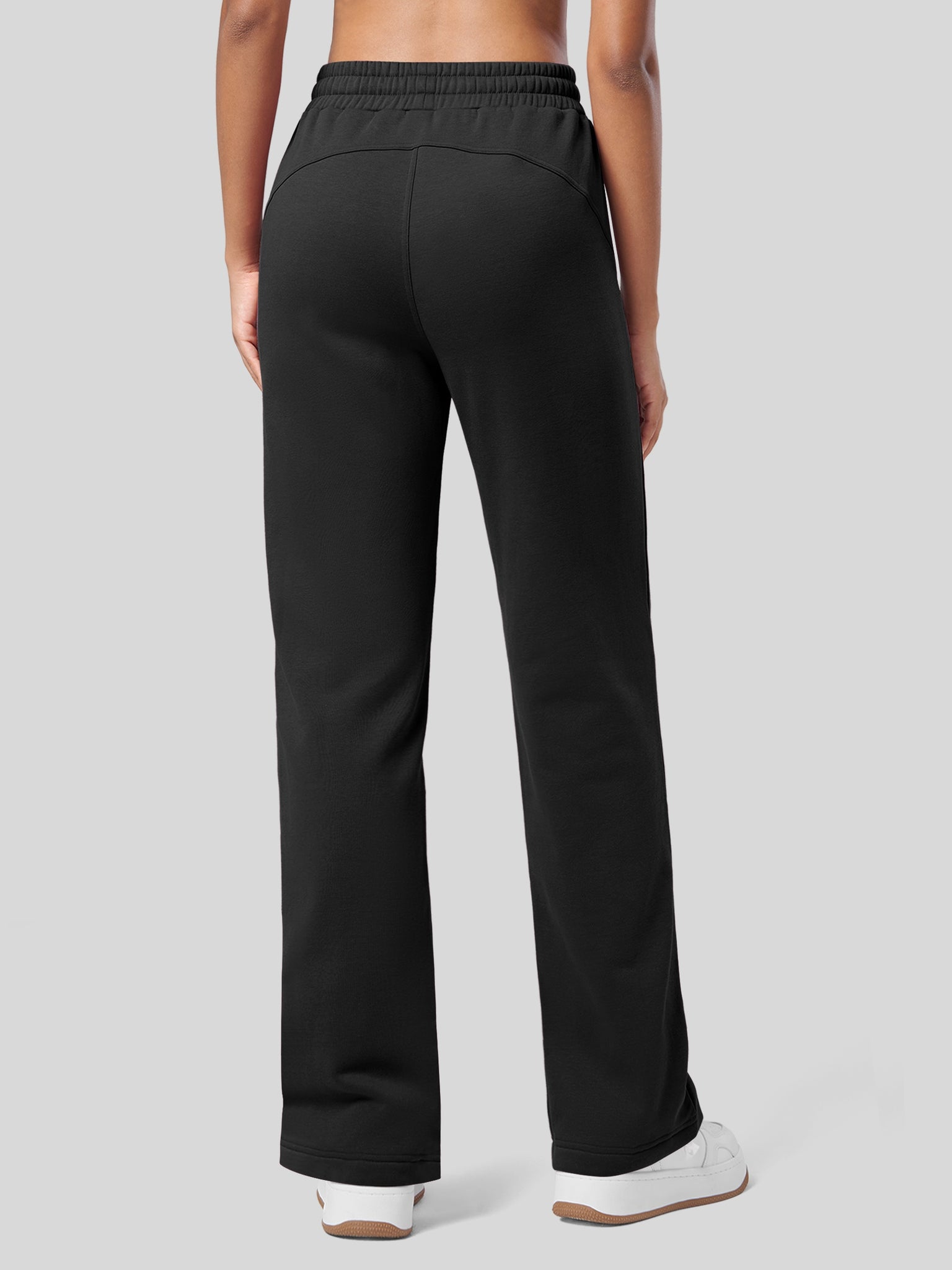 Women's Fleece Straight Leg Sweatpants 31 Inch