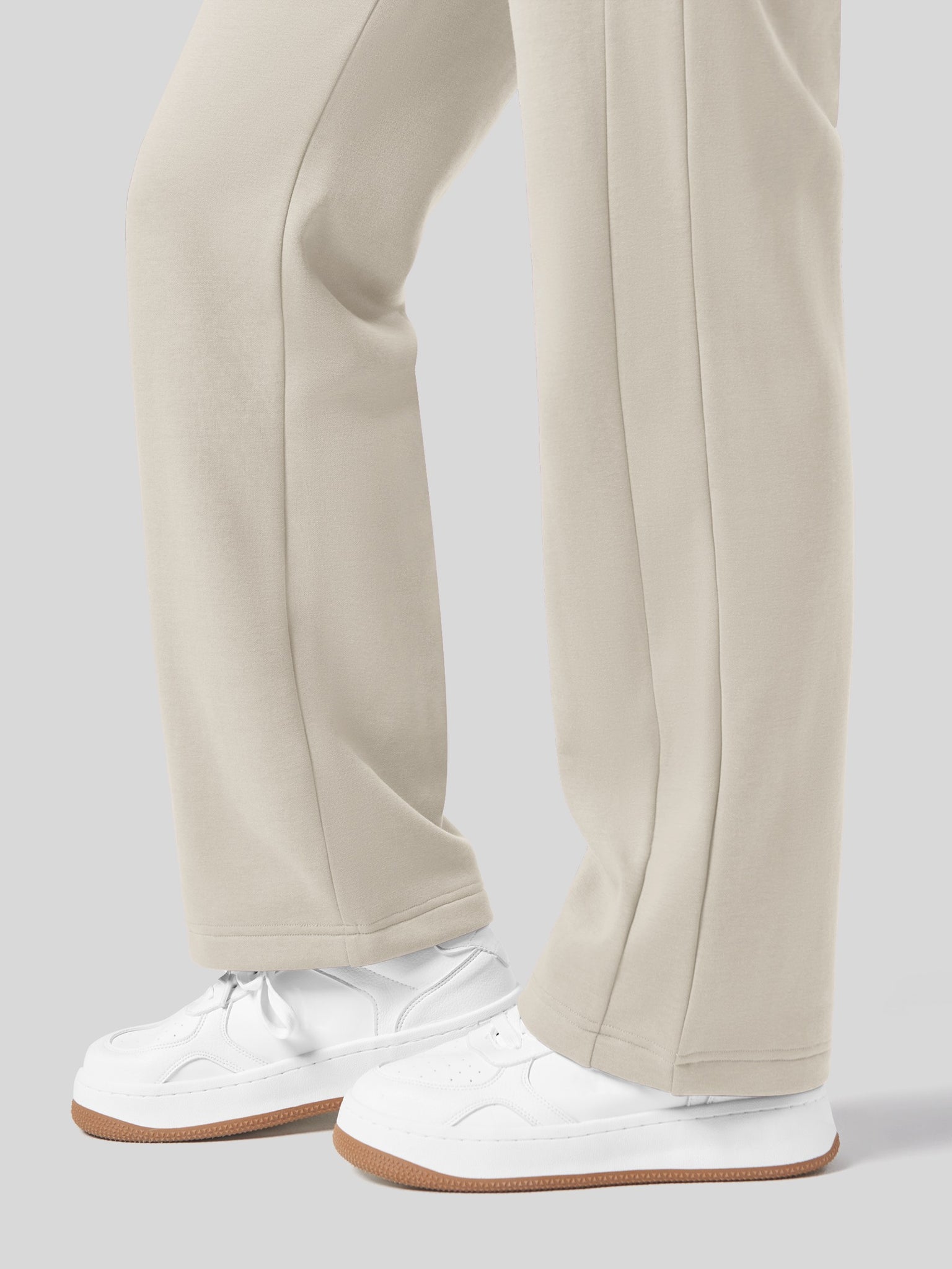 Women's Fleece Straight Leg Sweatpants 31 Inch