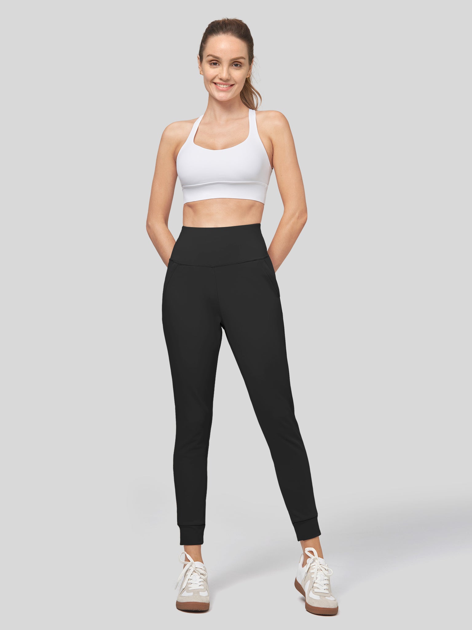 Women's High-Rise Fleece Slim-Fit Jogger