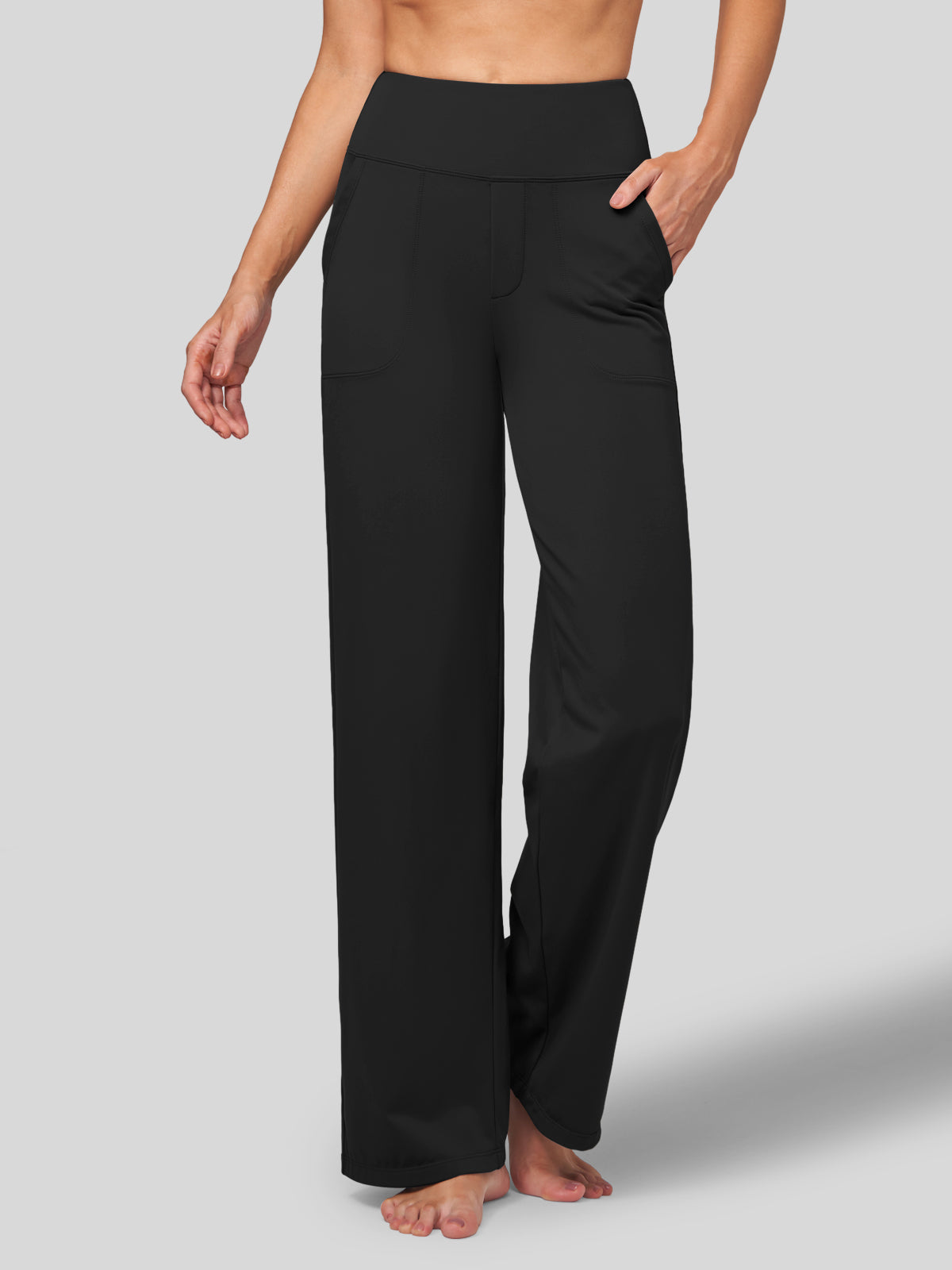 Women's High Rise Yoga Dress Pants 28 Inch