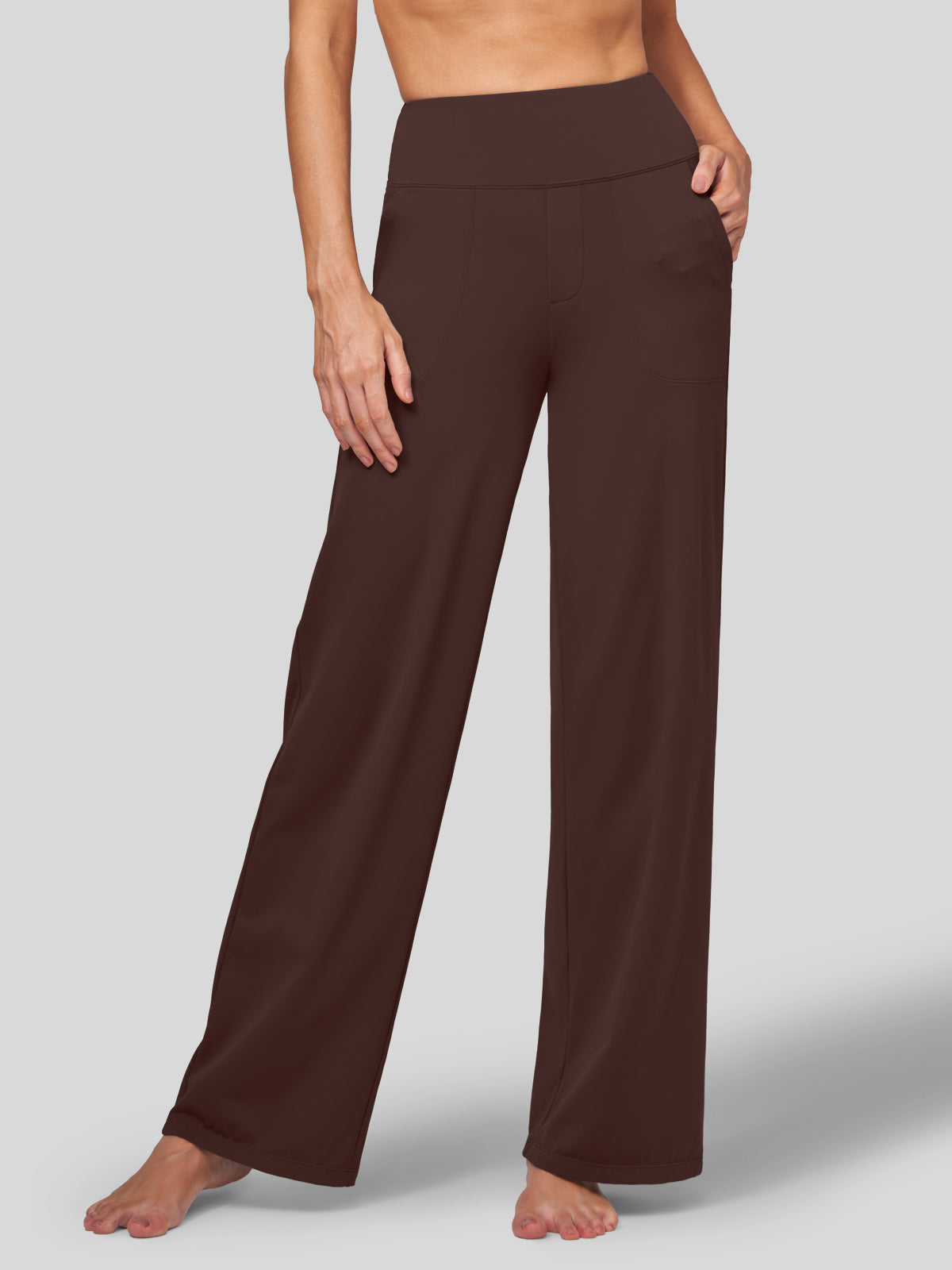 Women's High Rise Yoga Dress Pants 30 Inch