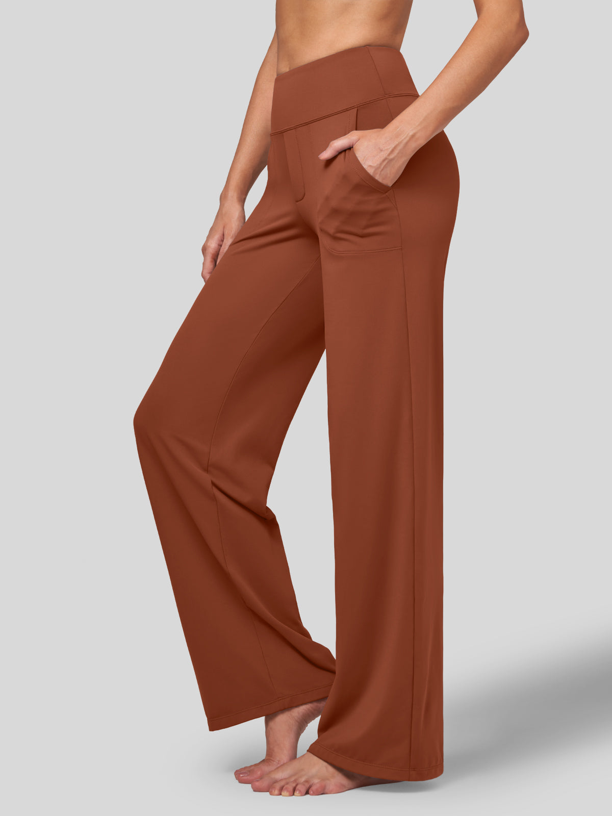 Women's High Rise Yoga Dress Pants 30 Inch