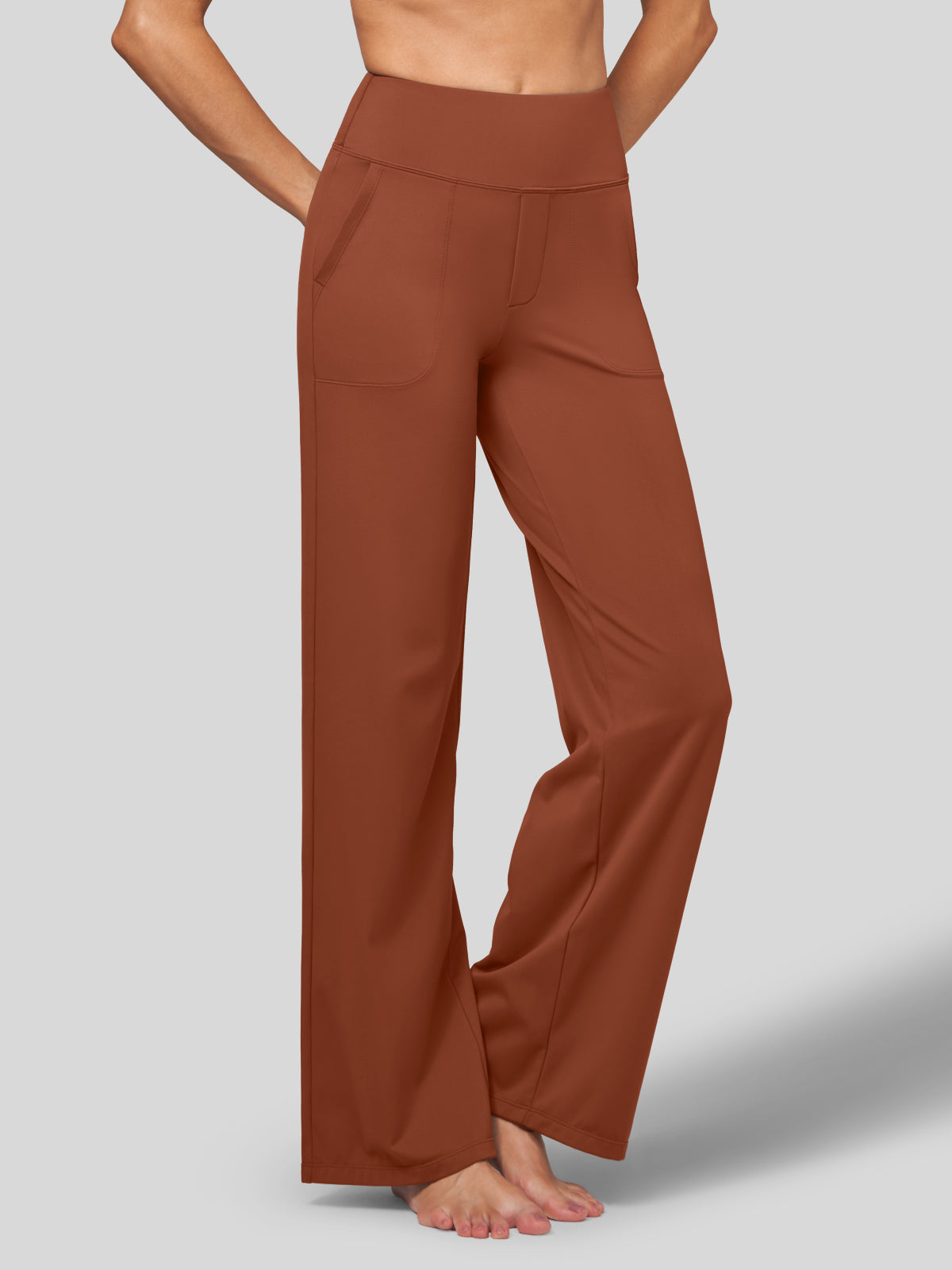 Women's High Rise Yoga Dress Pants 30 Inch