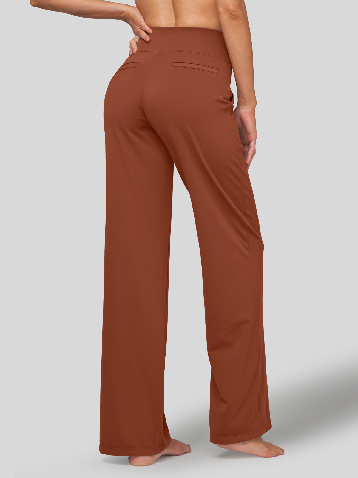 Women's High Rise Yoga Dress Pants 30 Inch
