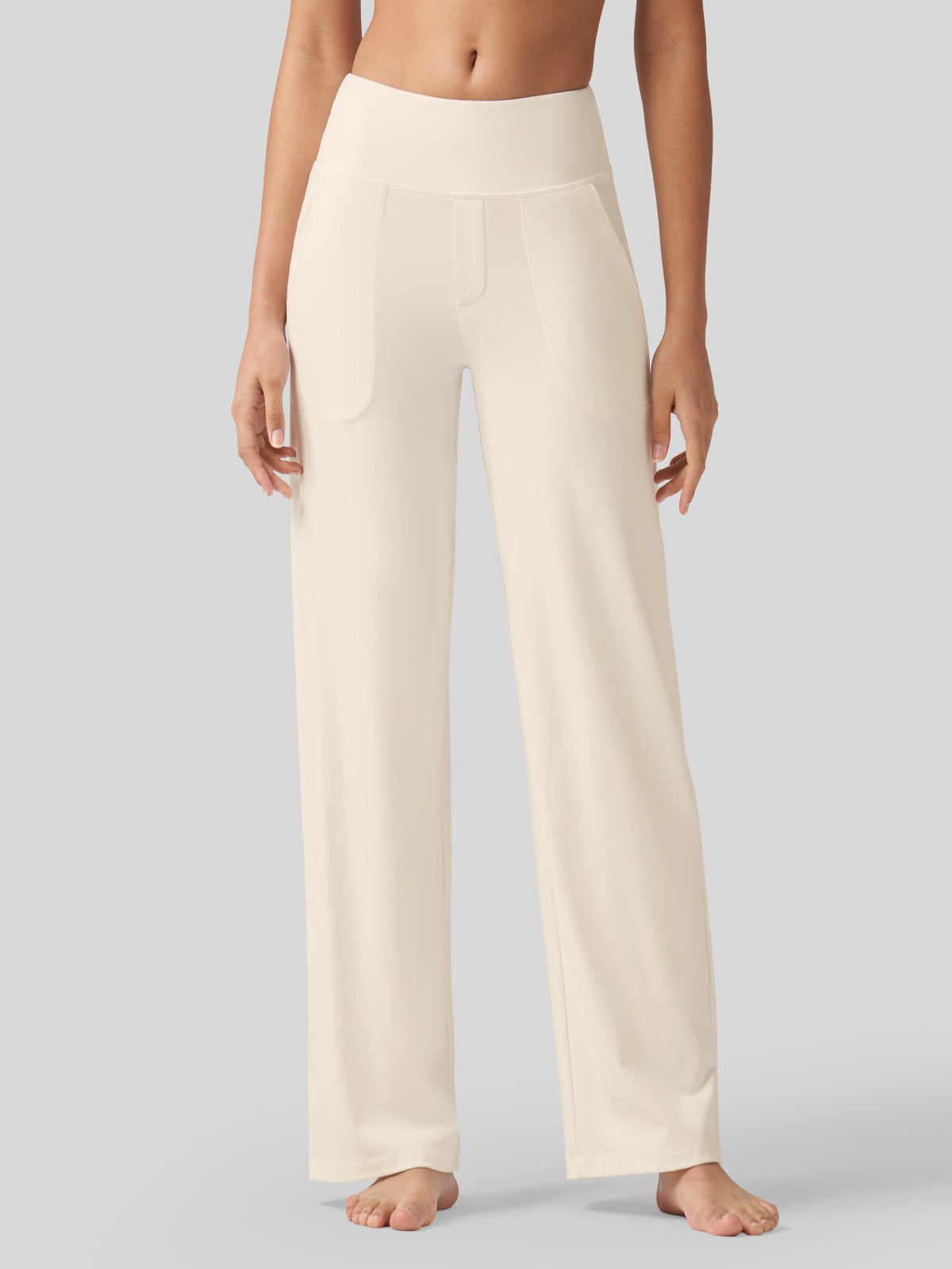 Women's High Rise Yoga Dress Pants 28 Inch