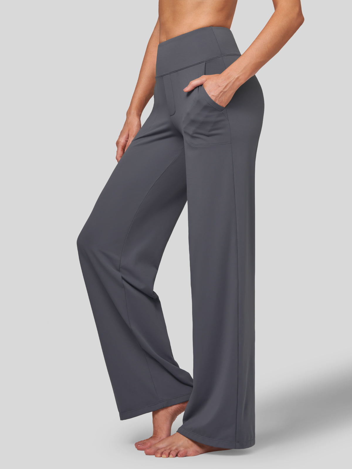 Women's High Rise Yoga Dress Pants 30 Inch