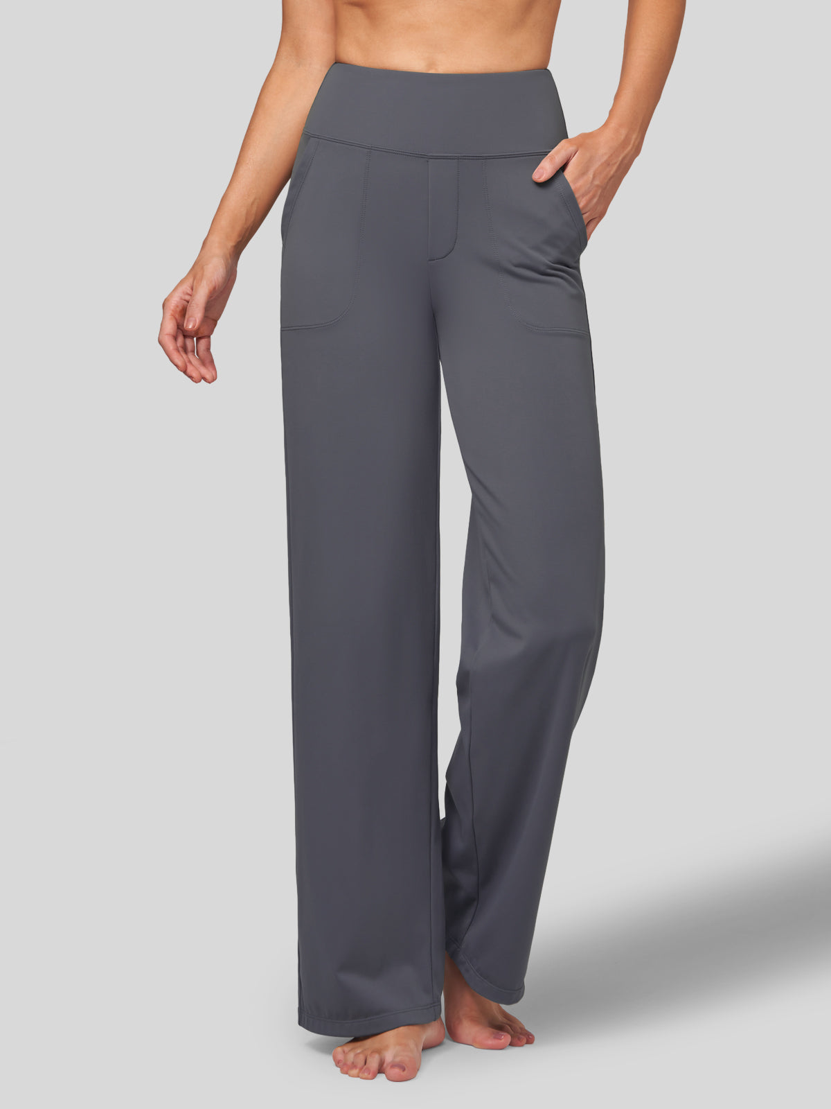 Women's High Rise Yoga Dress Pants 30 Inch