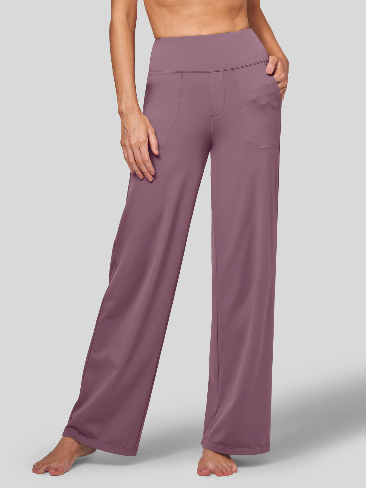Women's High Rise Yoga Dress Pants 28 Inch