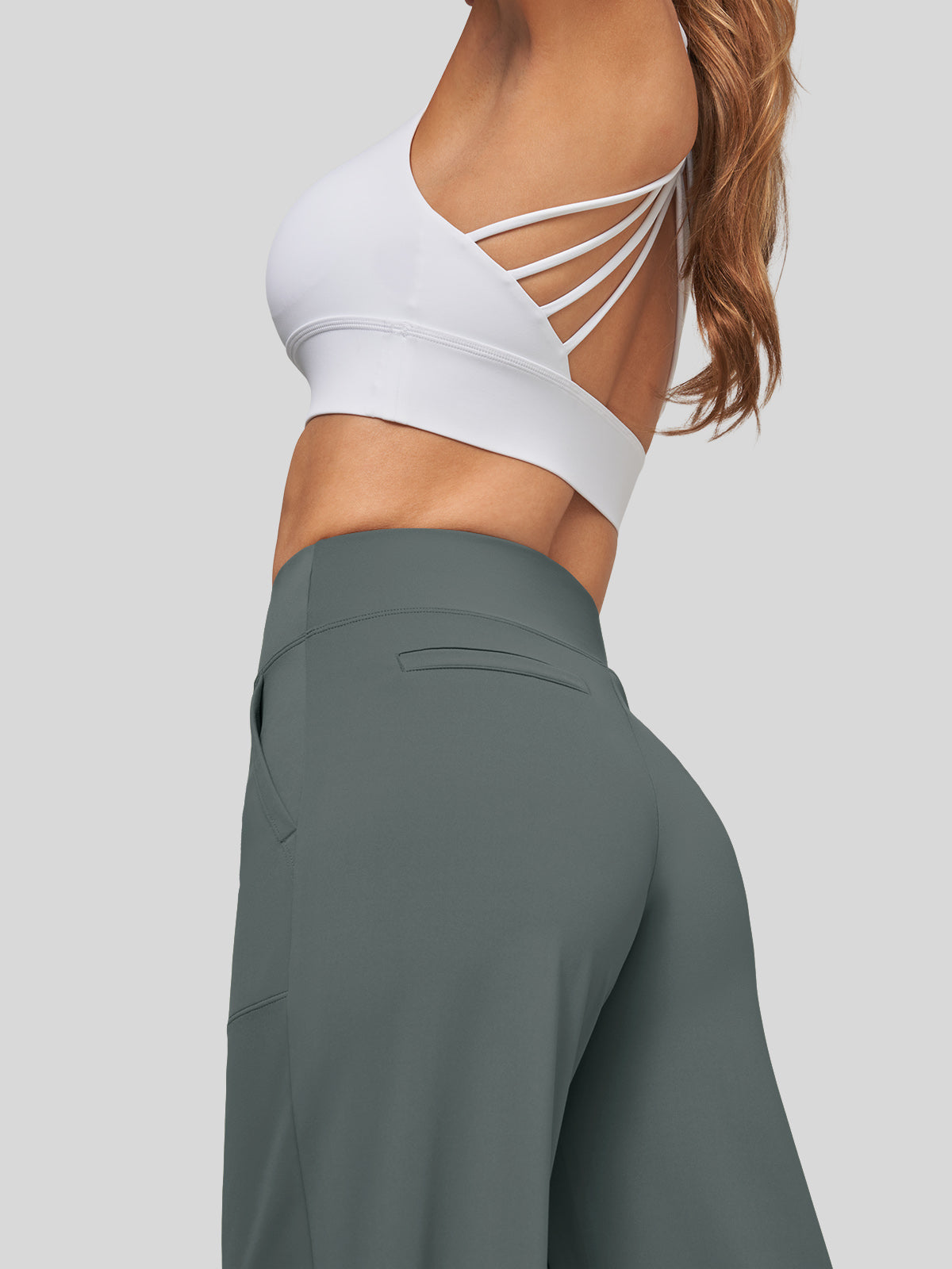 Women's High Rise Yoga Dress Pants 30 Inch