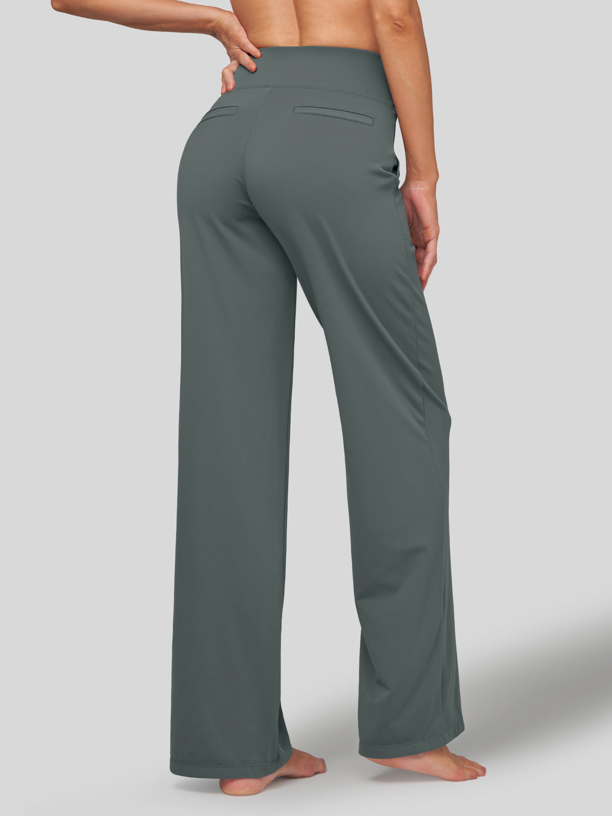 Women's High Rise Yoga Dress Pants 30 Inch