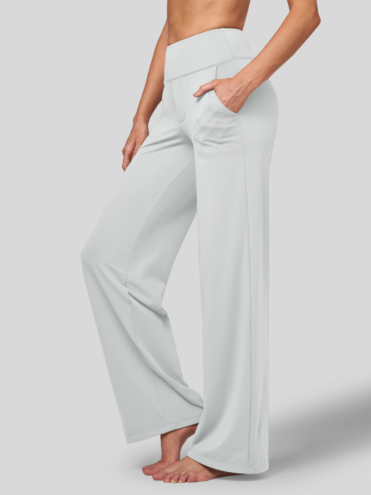 Women's High Rise Yoga Dress Pants 30 Inch