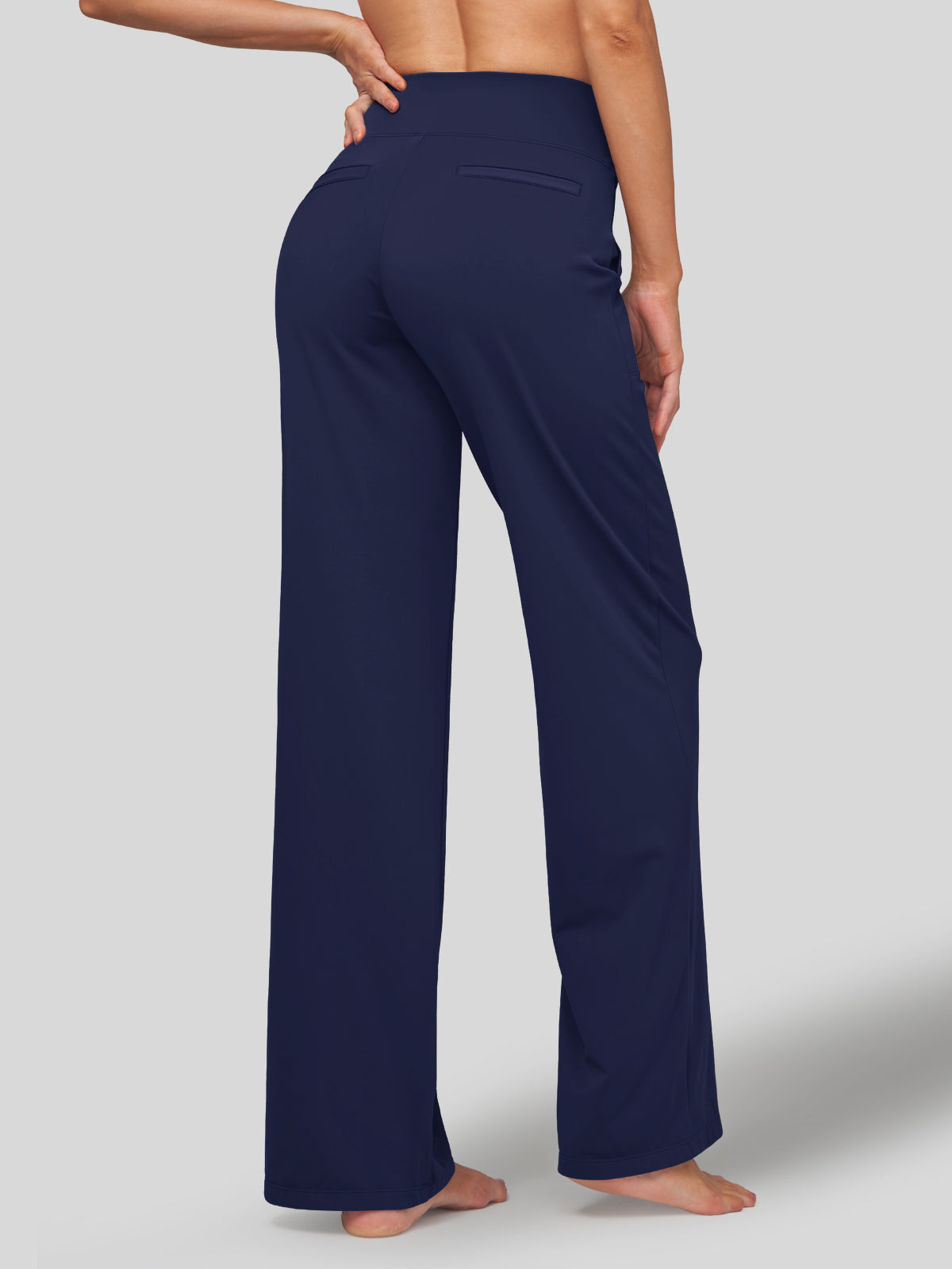 Women's High Rise Yoga Dress Pants 28 Inch
