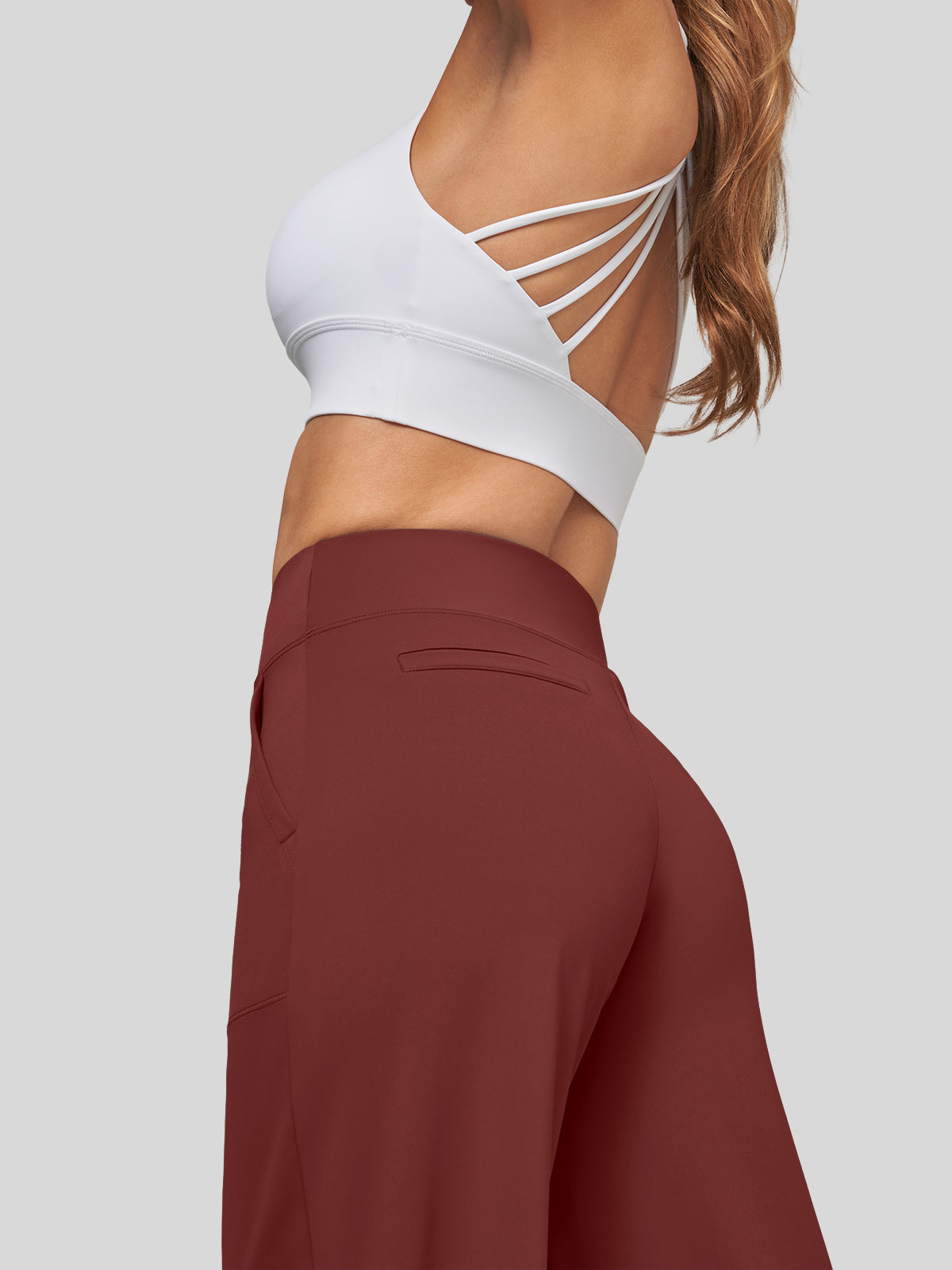 Women's High Rise Yoga Dress Pants 30 Inch