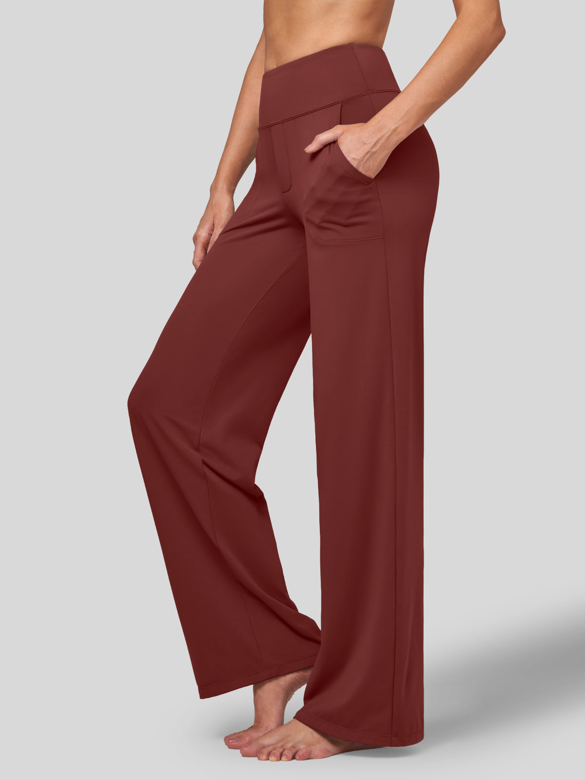 Women's High Rise Yoga Dress Pants 30 Inch