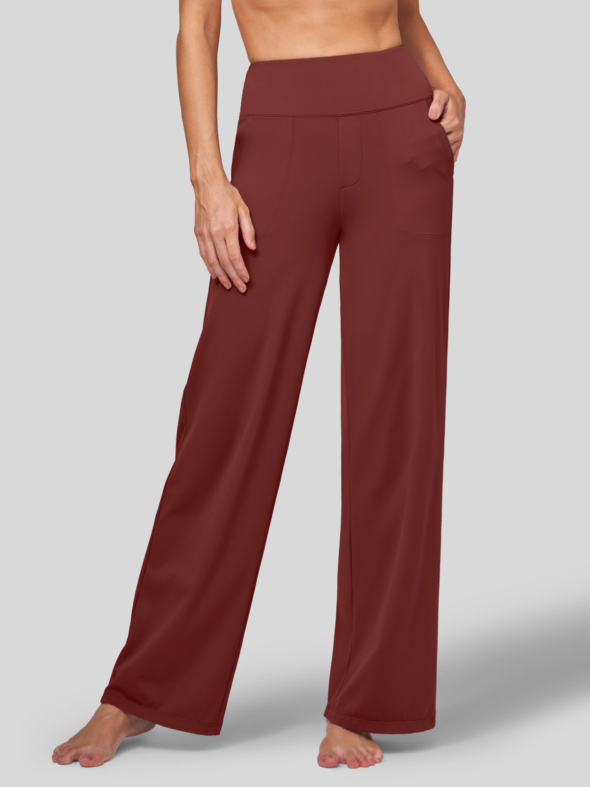 Women's High Rise Yoga Dress Pants 30 Inch