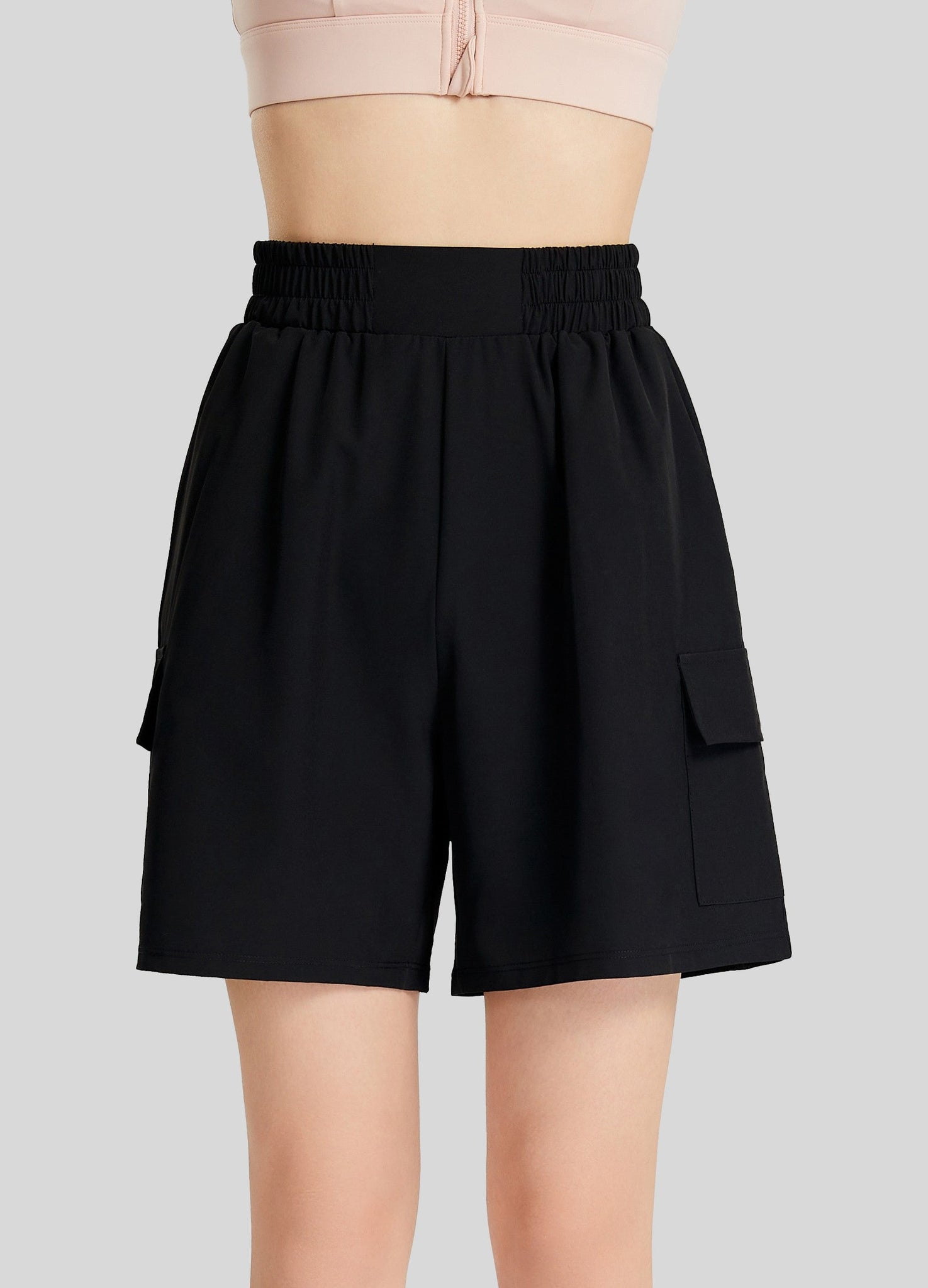 Women's Knee Length Cargo Shorts