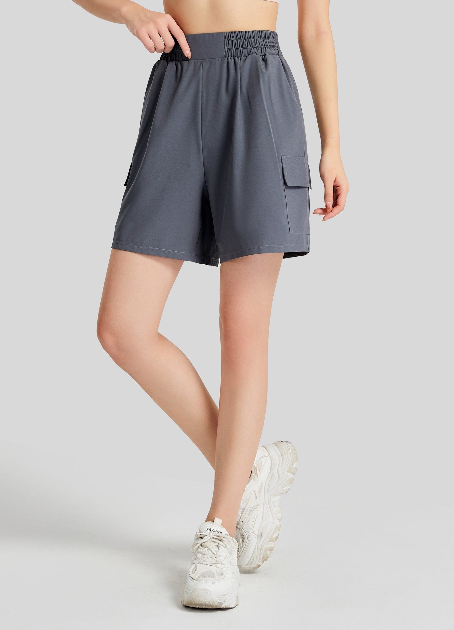 Women's Knee Length Cargo Shorts