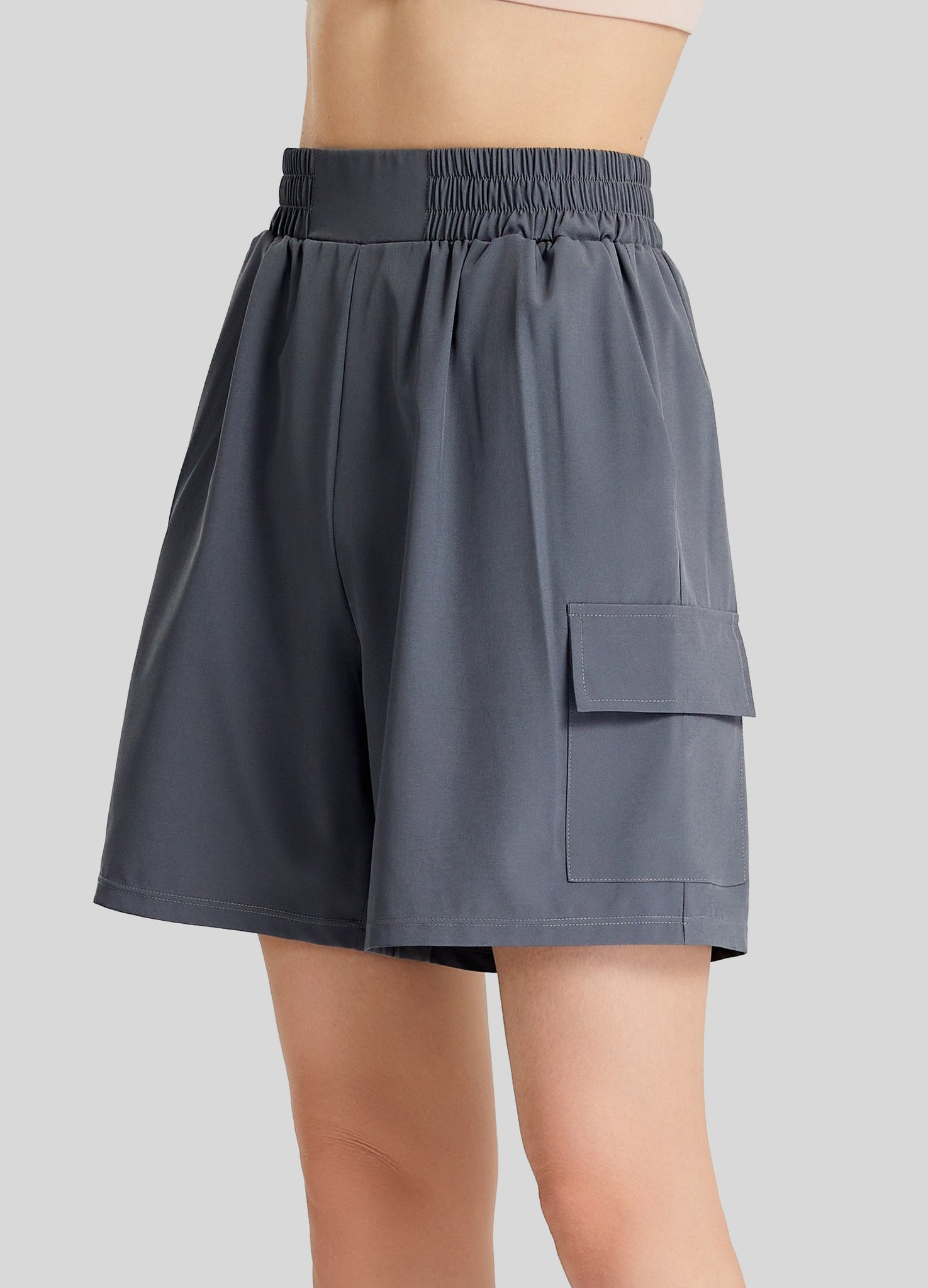 Women's Knee Length Cargo Shorts