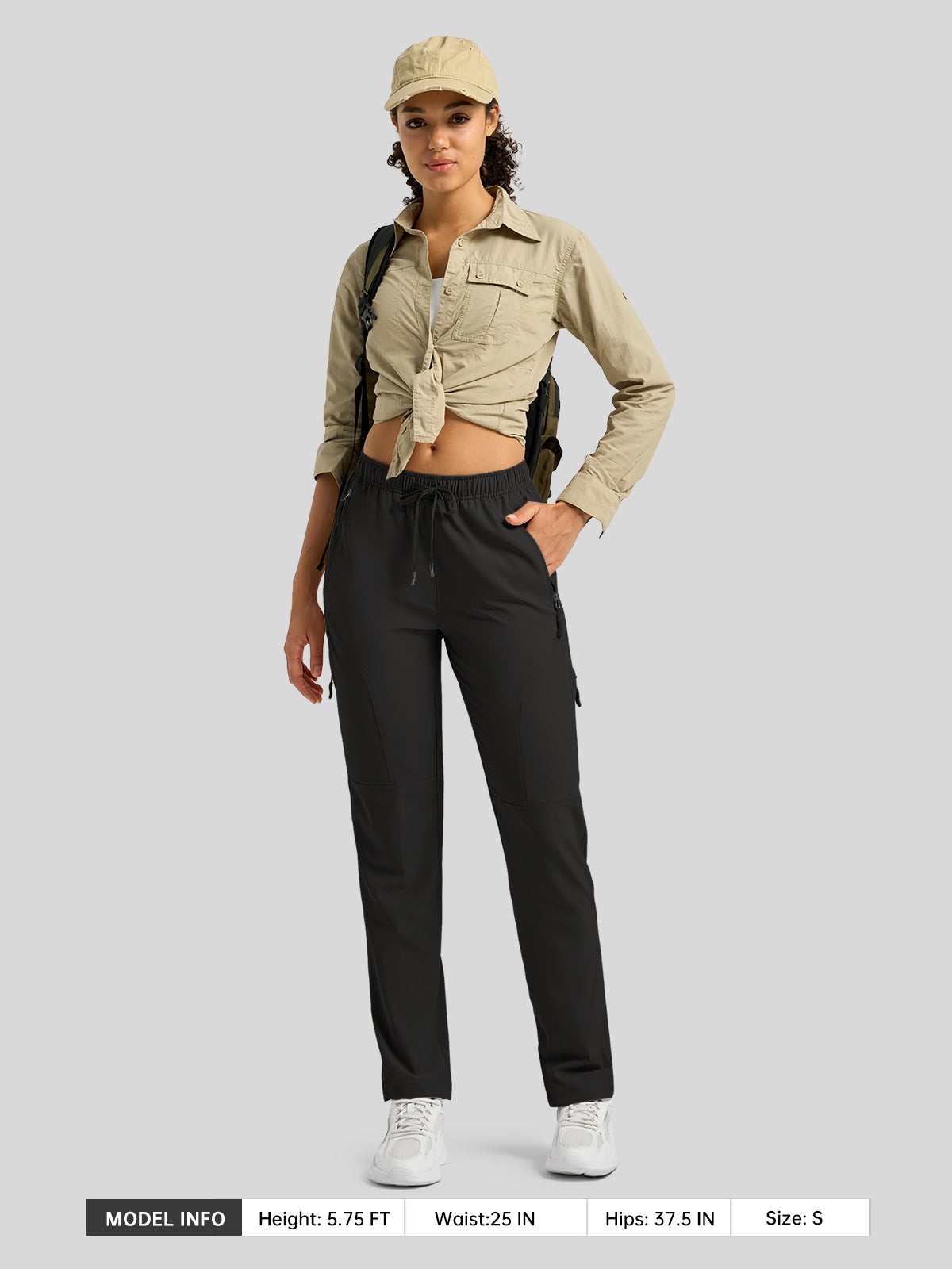 Women's Lightweight Cargo Pants-Regular
