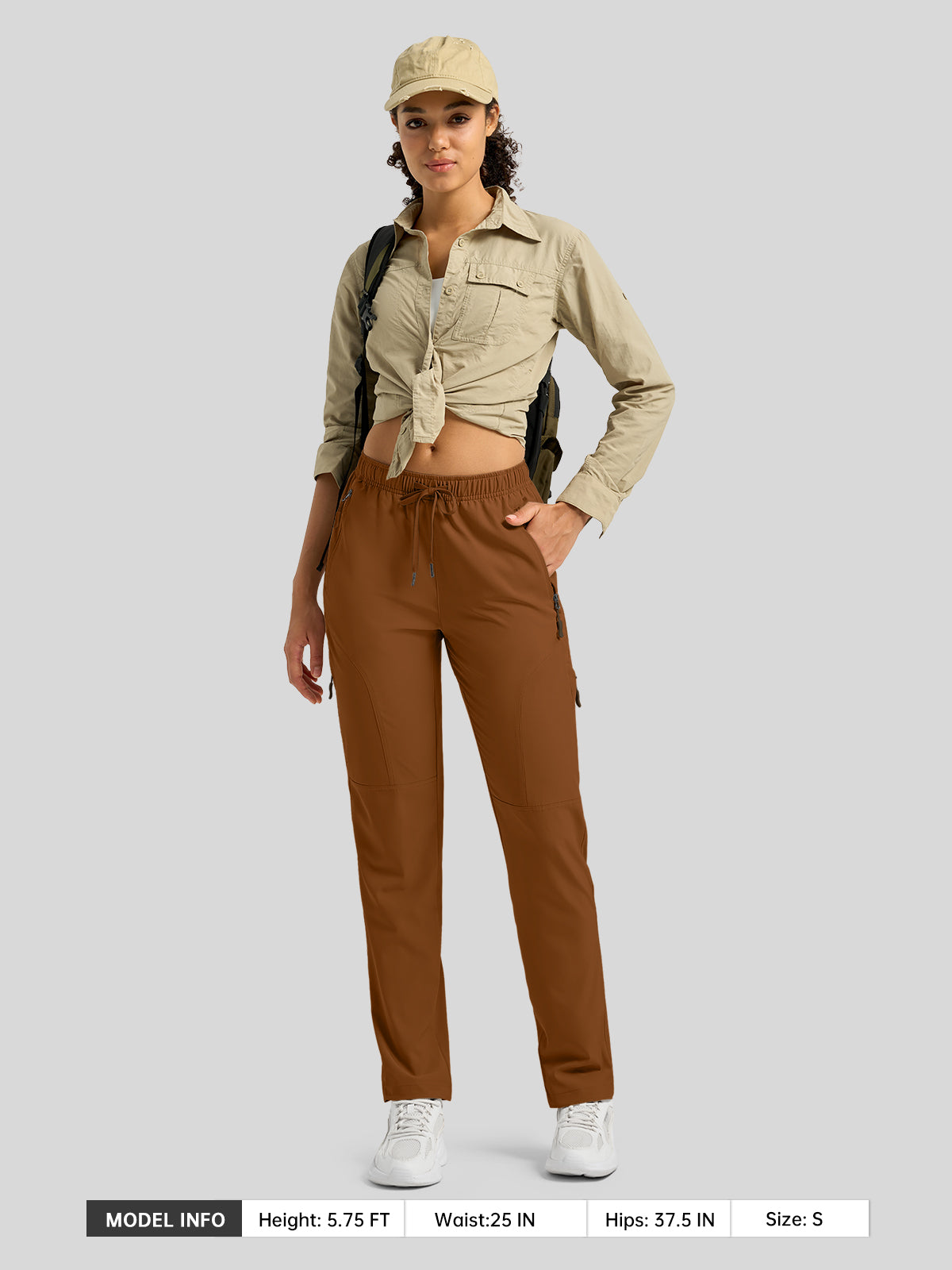 Women's Lightweight Cargo Pants-Regular