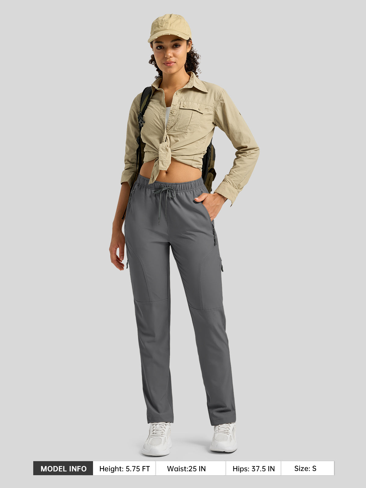 Women's Lightweight Cargo Pants-Regular
