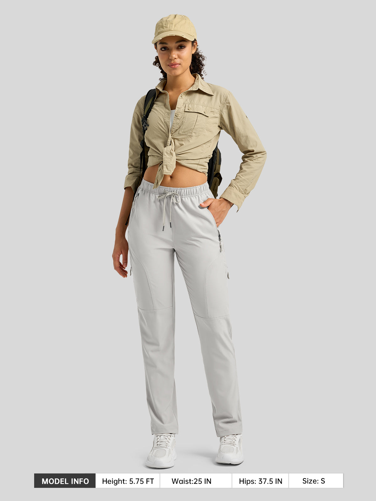 Women's Lightweight Cargo Pants-Regular