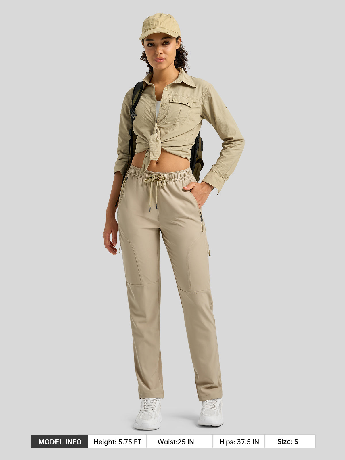 Women's Lightweight Cargo Pants-Regular