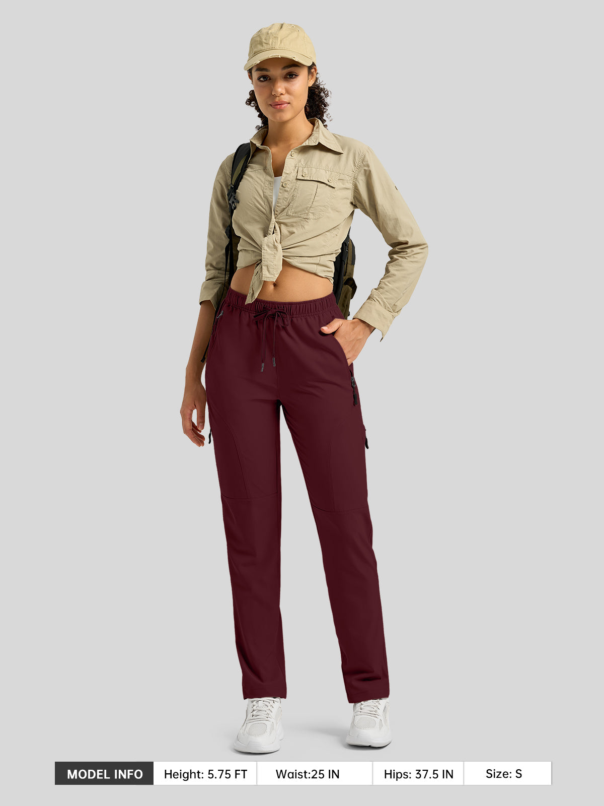 Women's Lightweight Cargo Pants-Regular