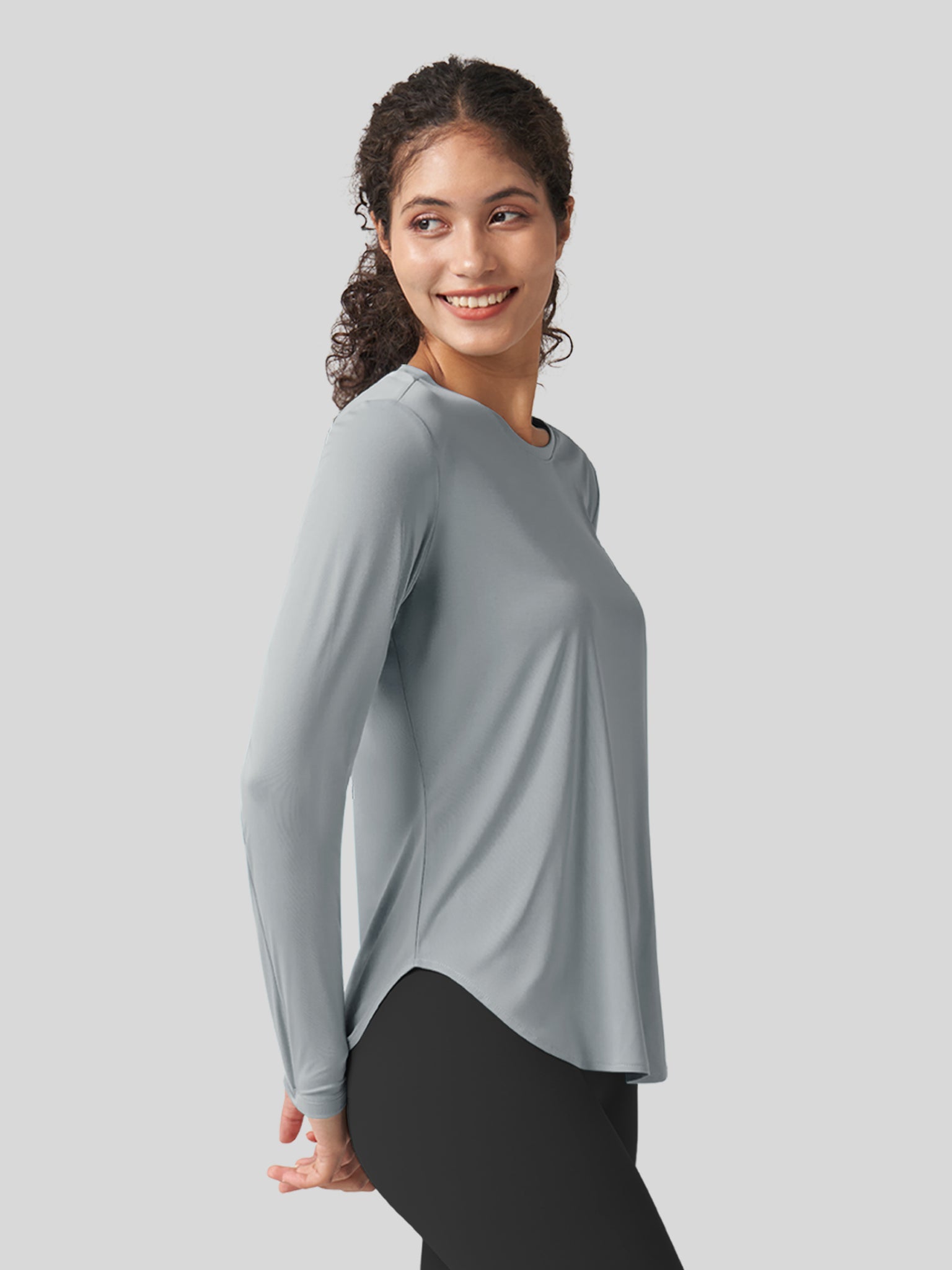 Women's Long Sleeve Fitness Shirt