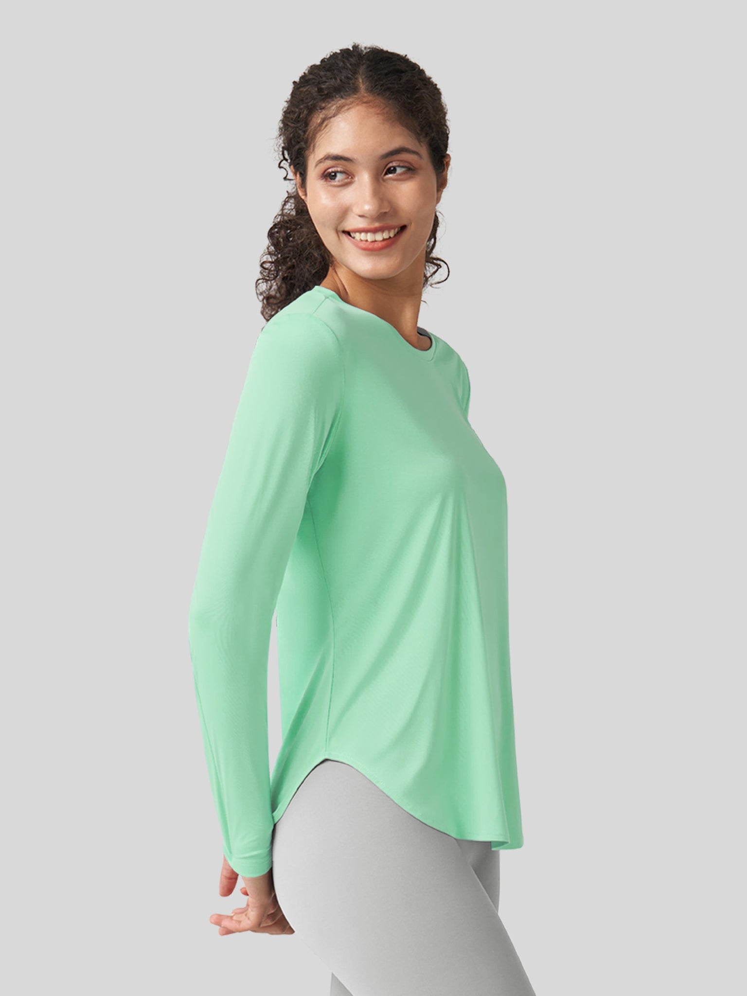 Women's Long Sleeve Fitness Shirt