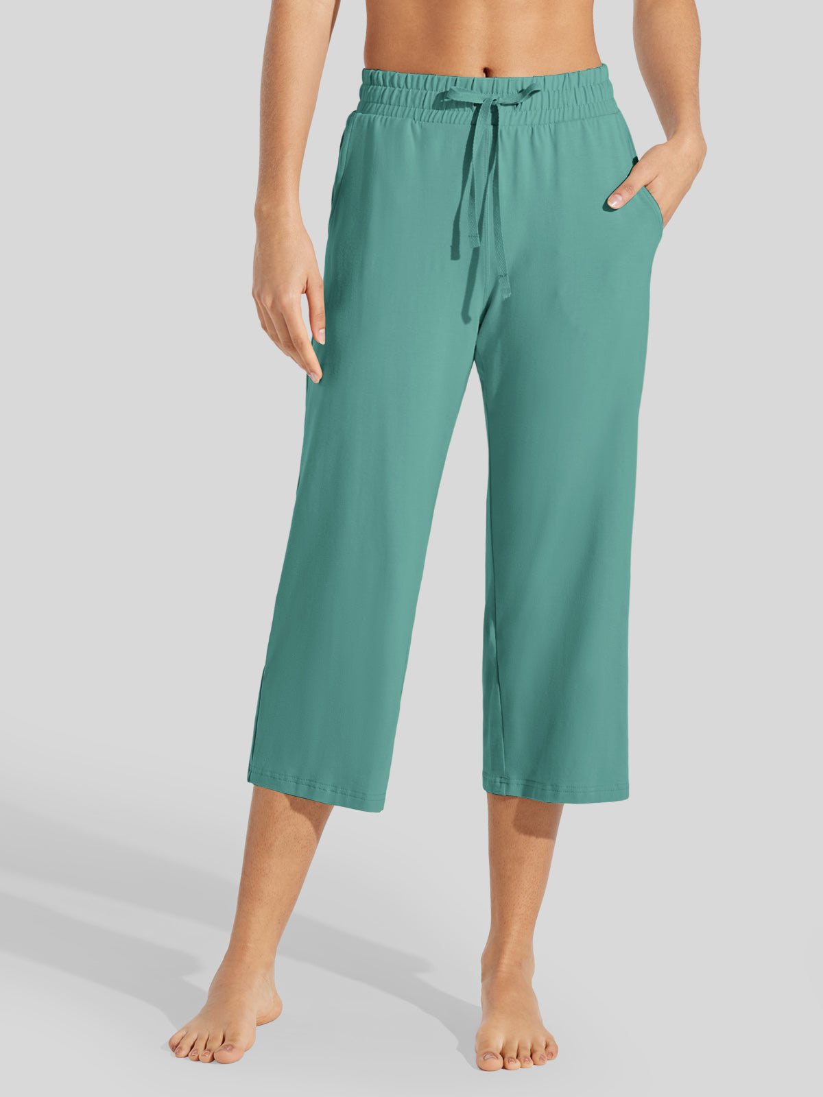 Women's Loose Yoga Capri Pants