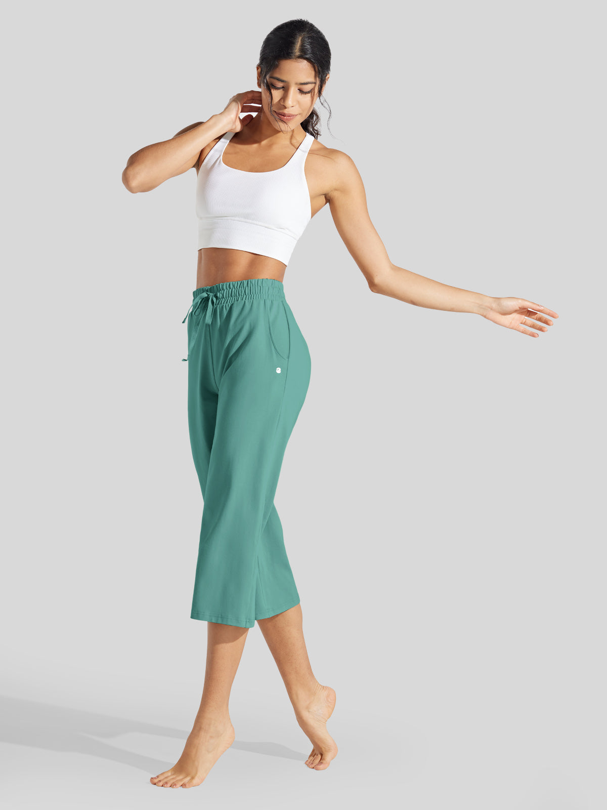 Women's Loose Yoga Capri Pants
