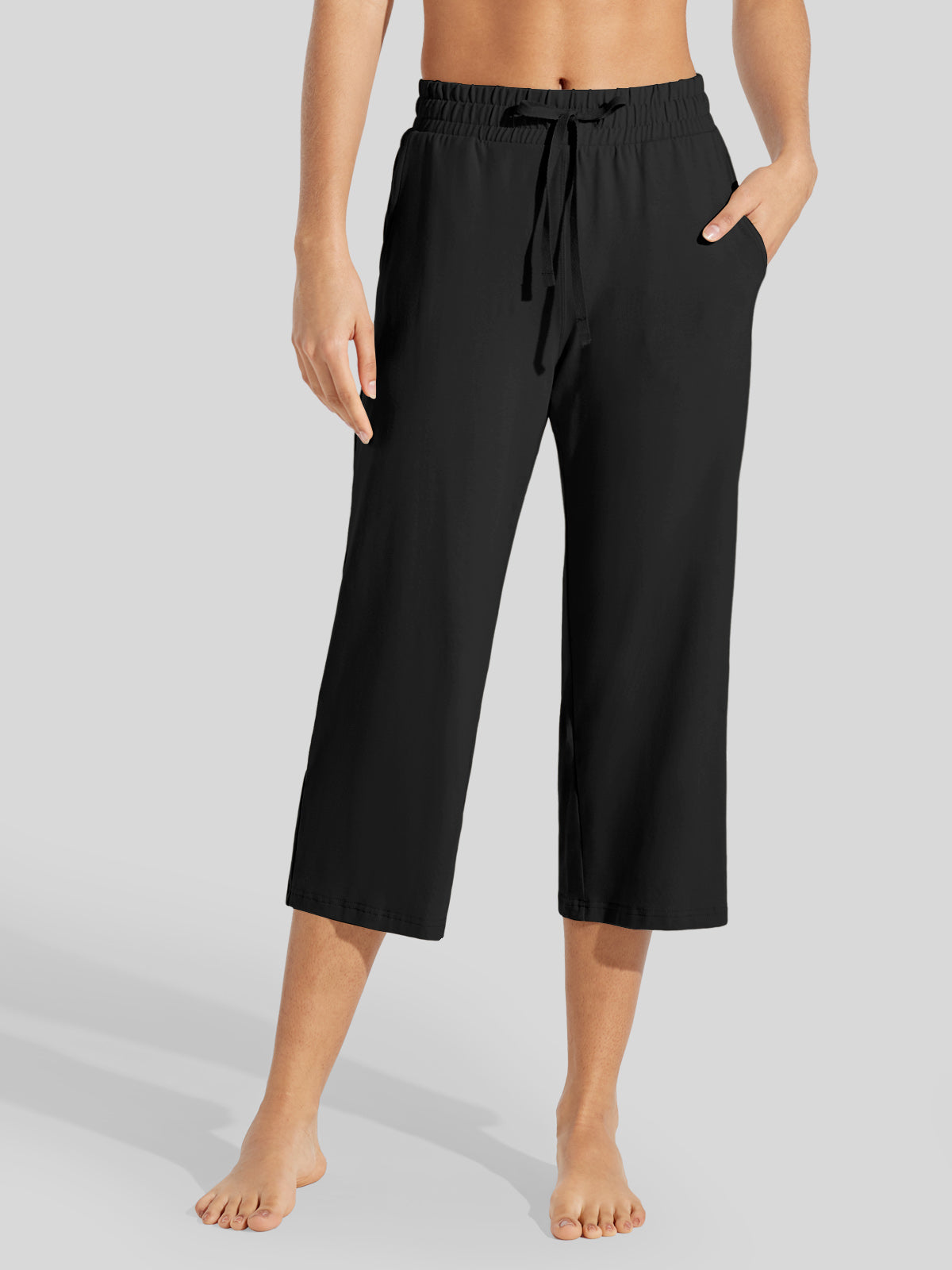 Women's Loose Yoga Capri Pants
