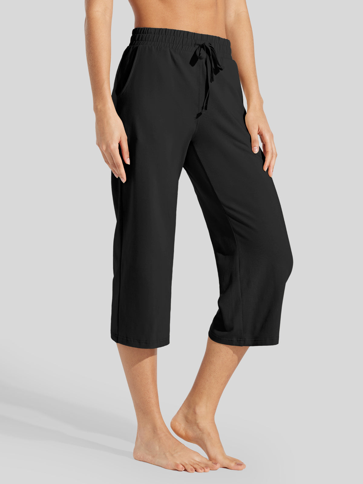 Women's Loose Yoga Capri Pants