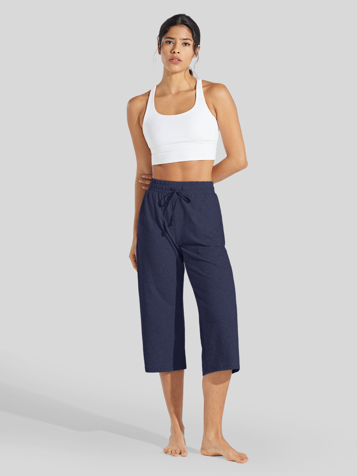 Women's Loose Yoga Capri Pants