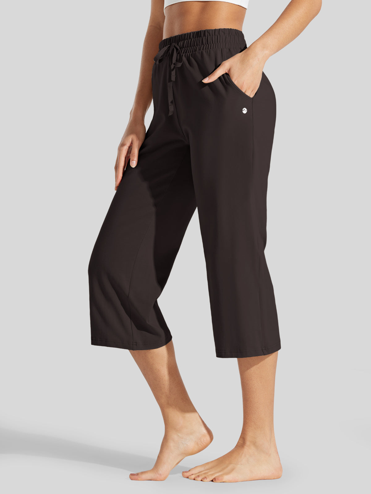 Women's Loose Yoga Capri Pants