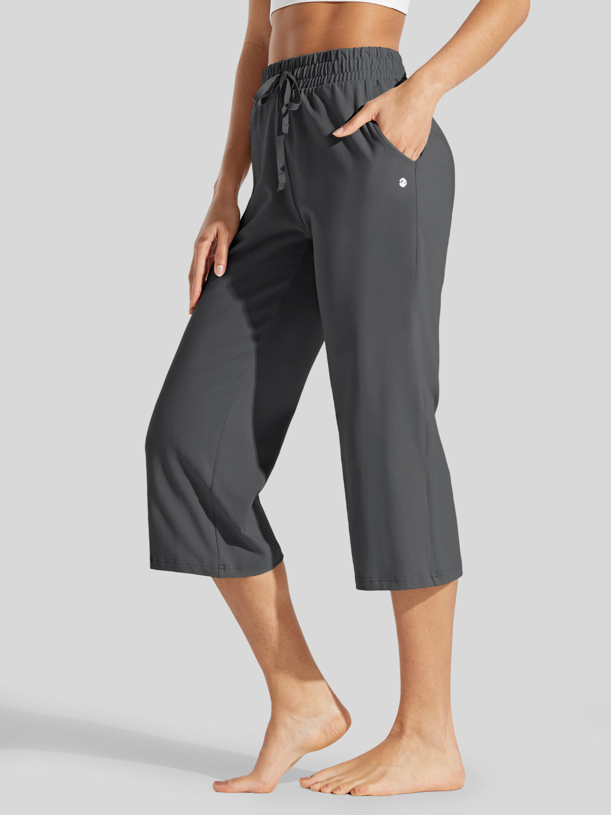 Women's Loose Yoga Capri Pants