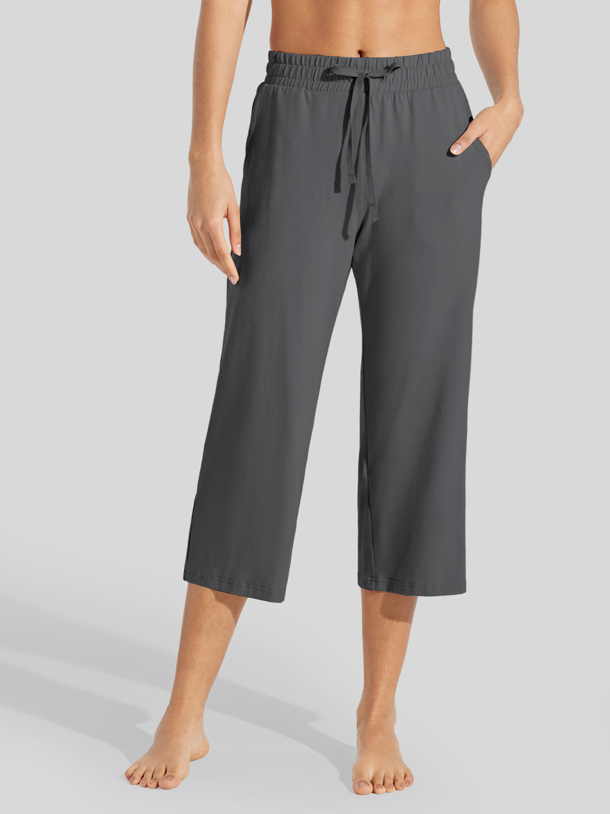 Women's Loose Yoga Capri Pants