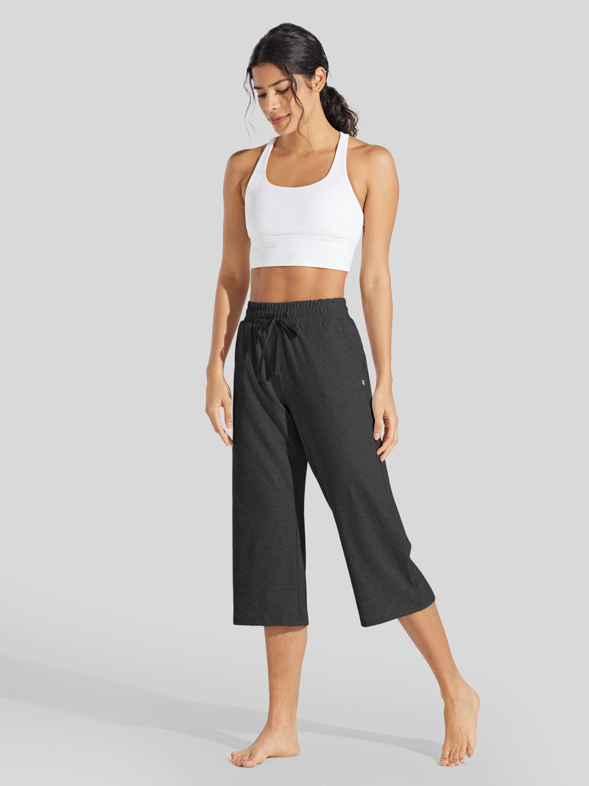 Women's Loose Yoga Capri Pants