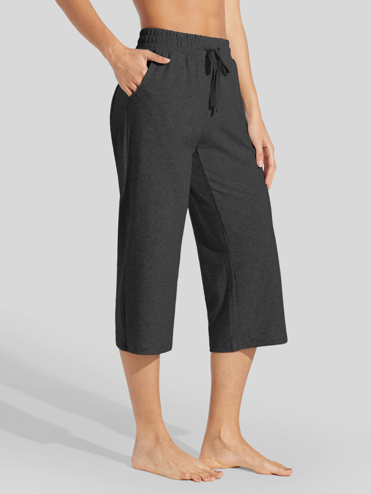 Women's Loose Yoga Capri Pants